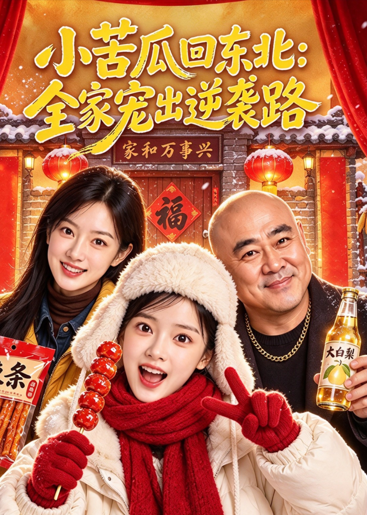 小苦瓜回东北：全家宠出逆袭路封面图