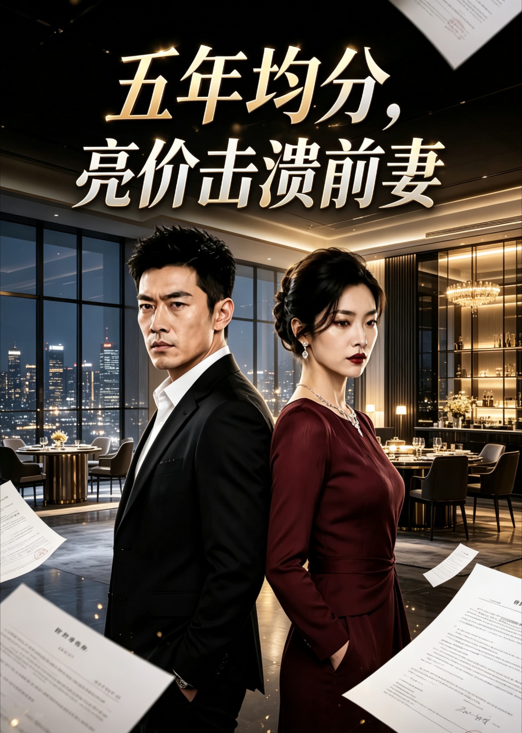 五年均分，亮价击溃前妻