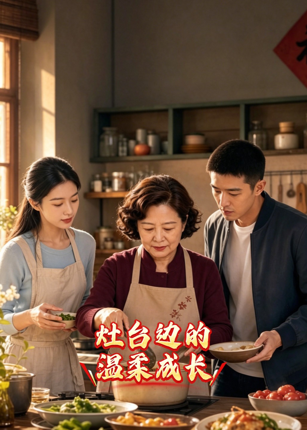 灶台边的温柔成长