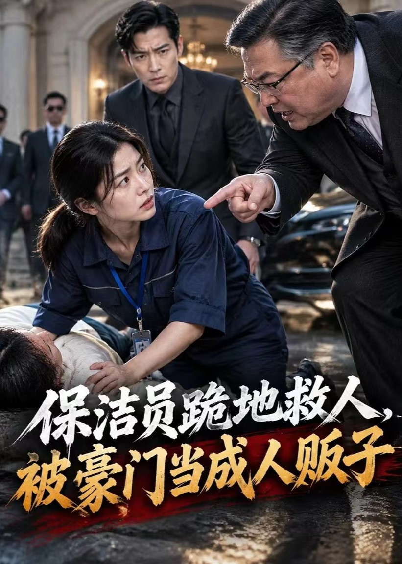 保洁员跪地救人，被豪门当成人贩子封面图