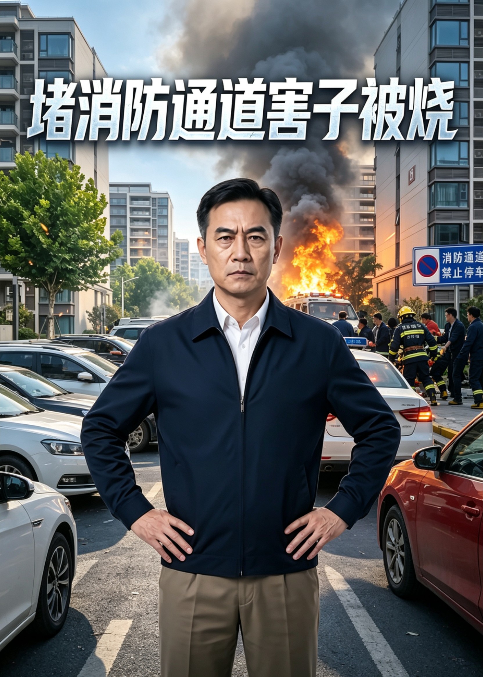 堵消防通道害子被烧封面图