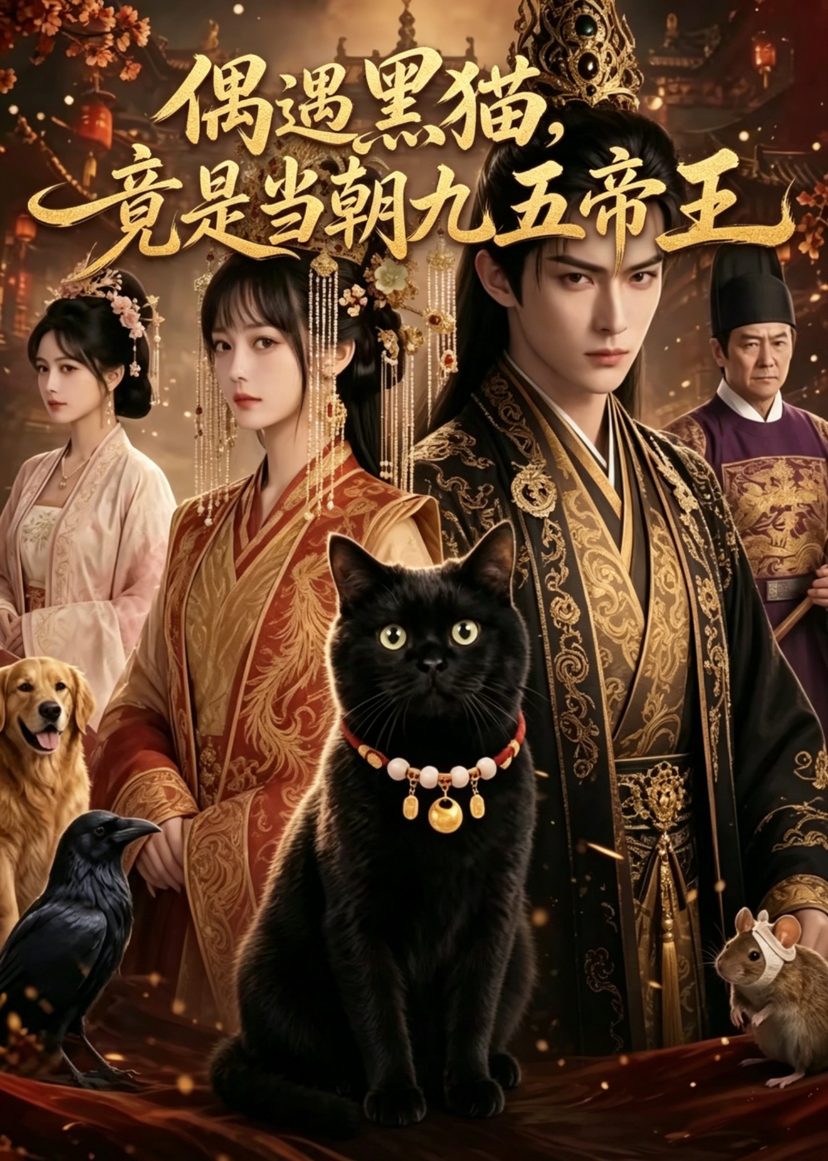 偶遇黑猫，竟是当朝九五帝王