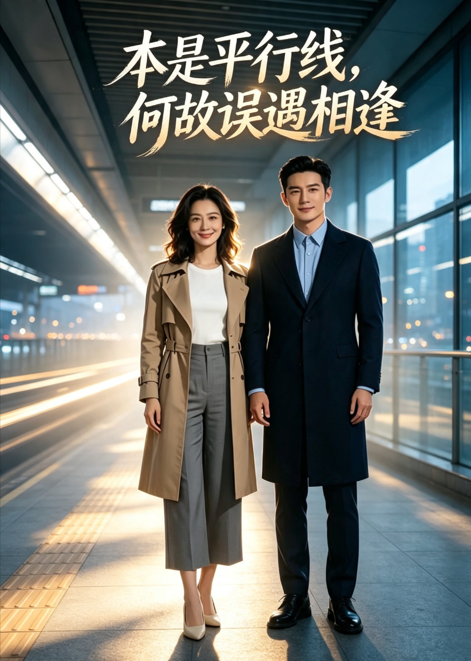 本是平行线，何故误遇相逢
