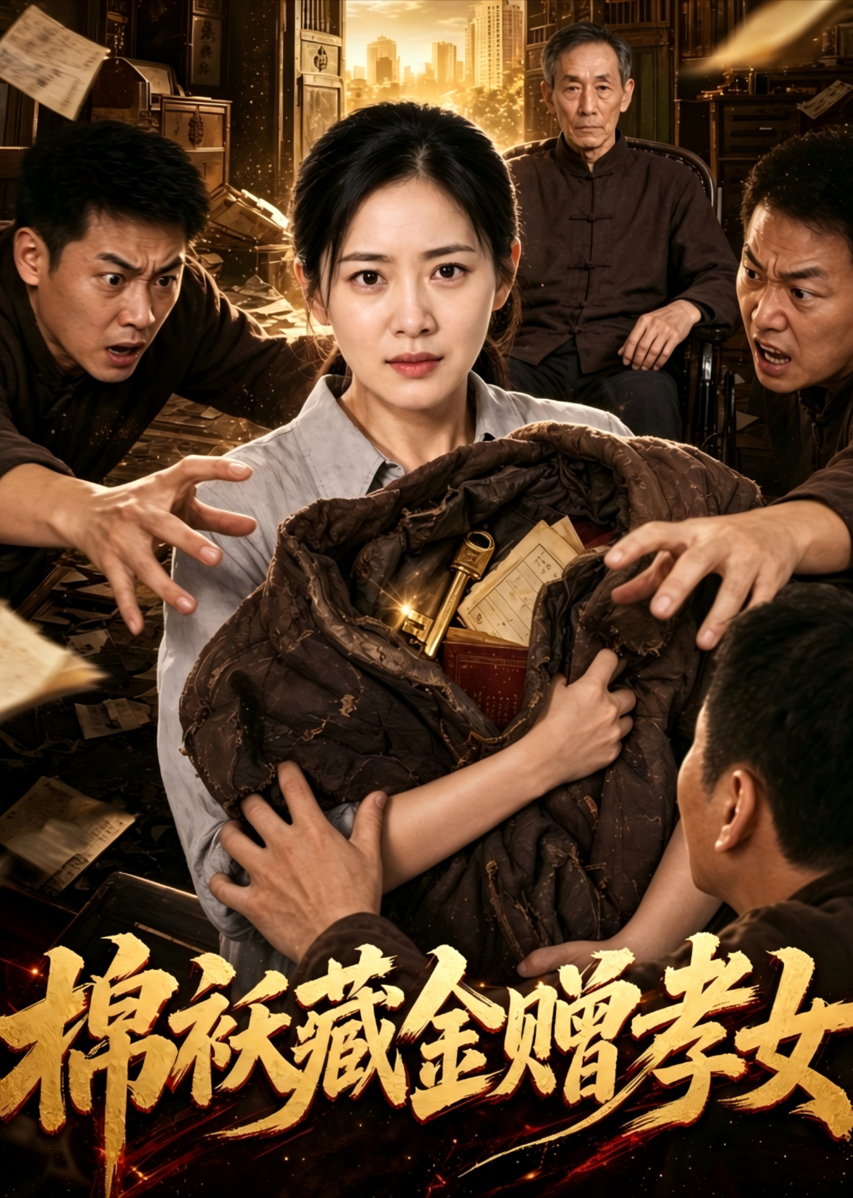 棉袄藏金赠孝女封面图