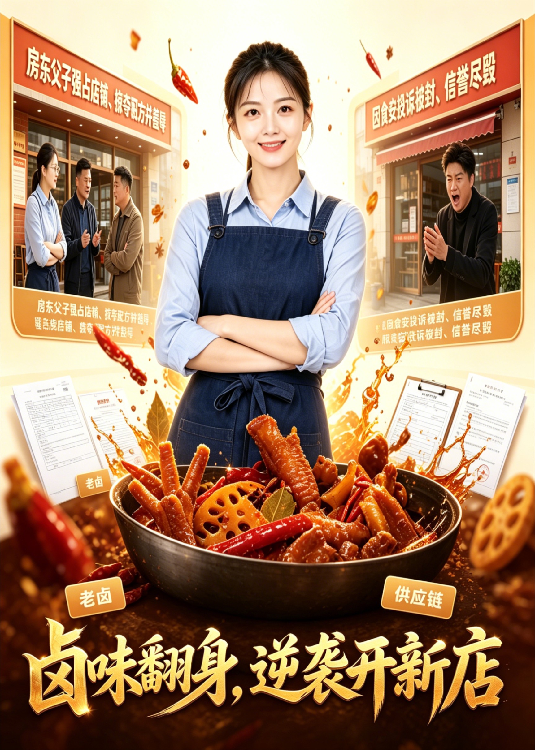 卤味翻身，逆袭开新店