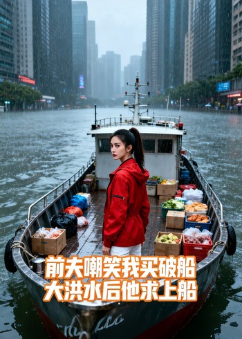 前夫嘲笑我买破船大洪水后他求上船封面图