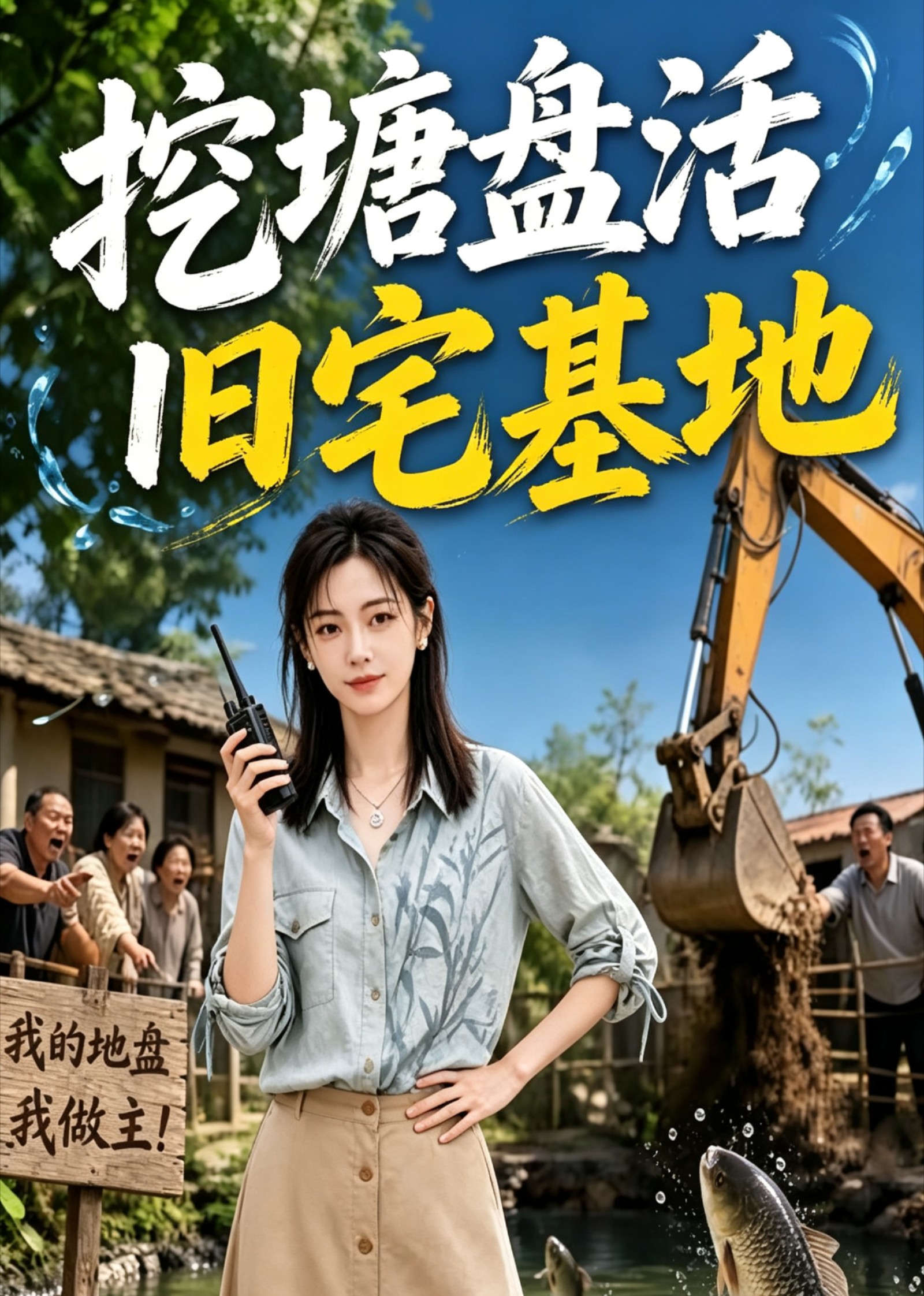 挖塘盘活旧宅基地封面图