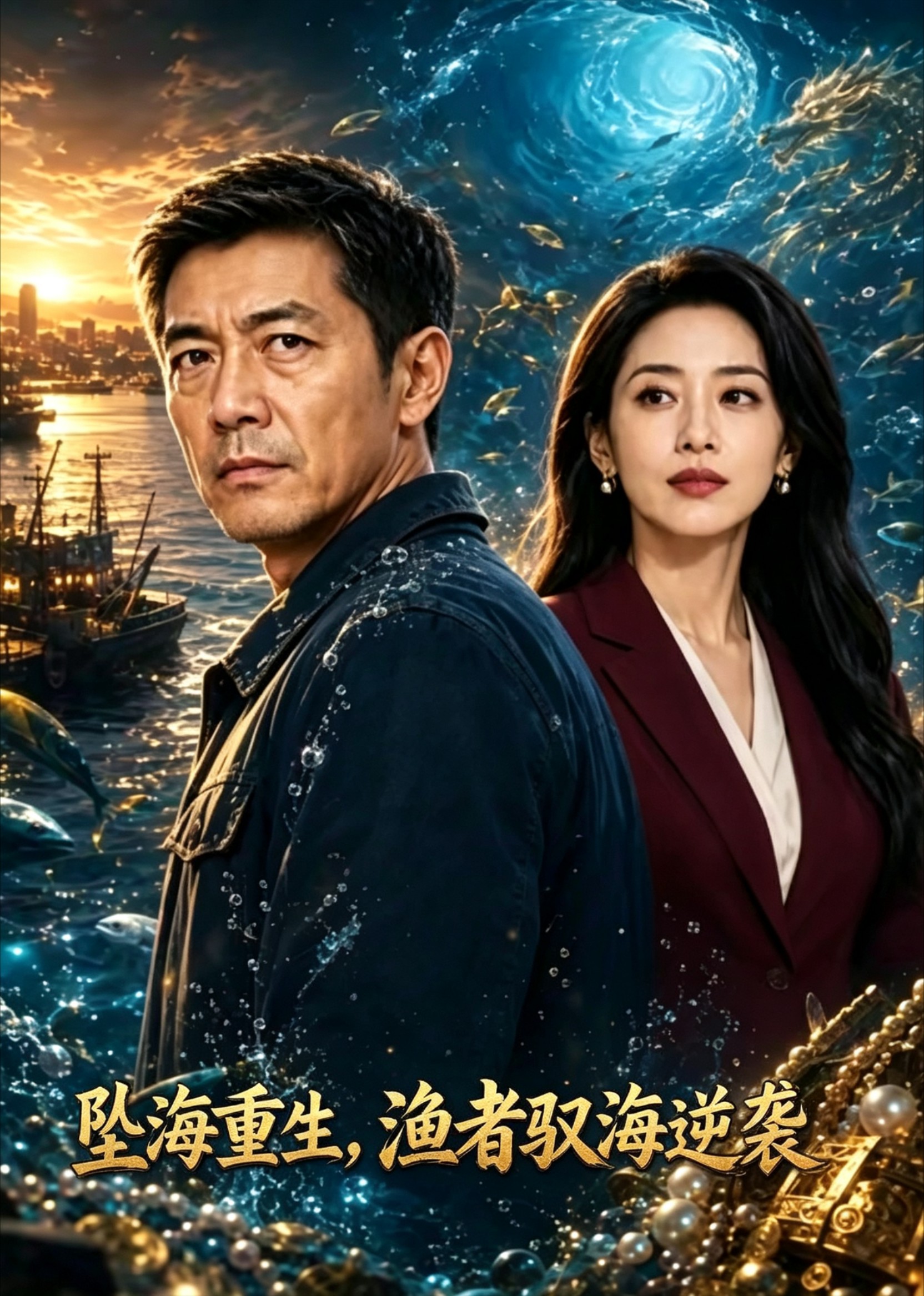 坠海重生，渔者驭海逆袭封面图