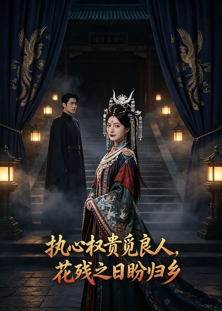 执心权贵觅良人，花残之日盼归乡