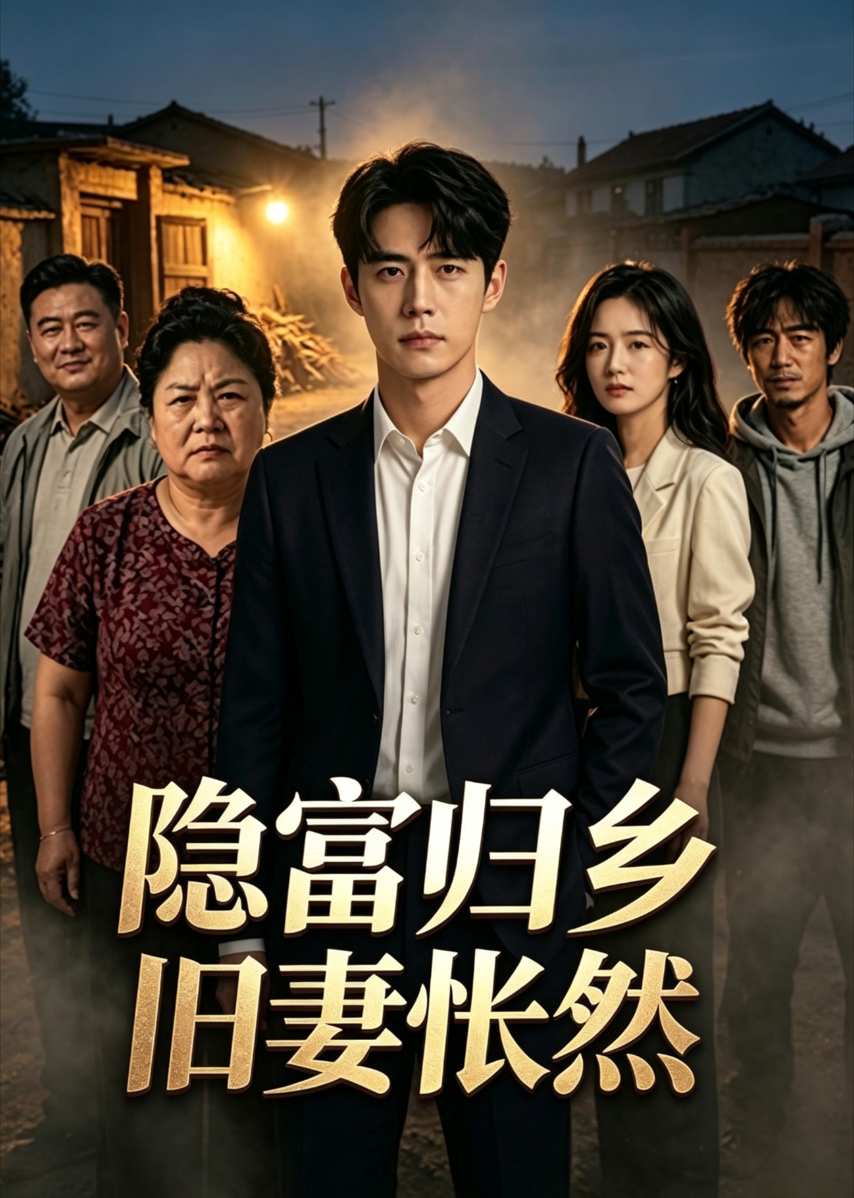 隐富归乡旧妻怅然
