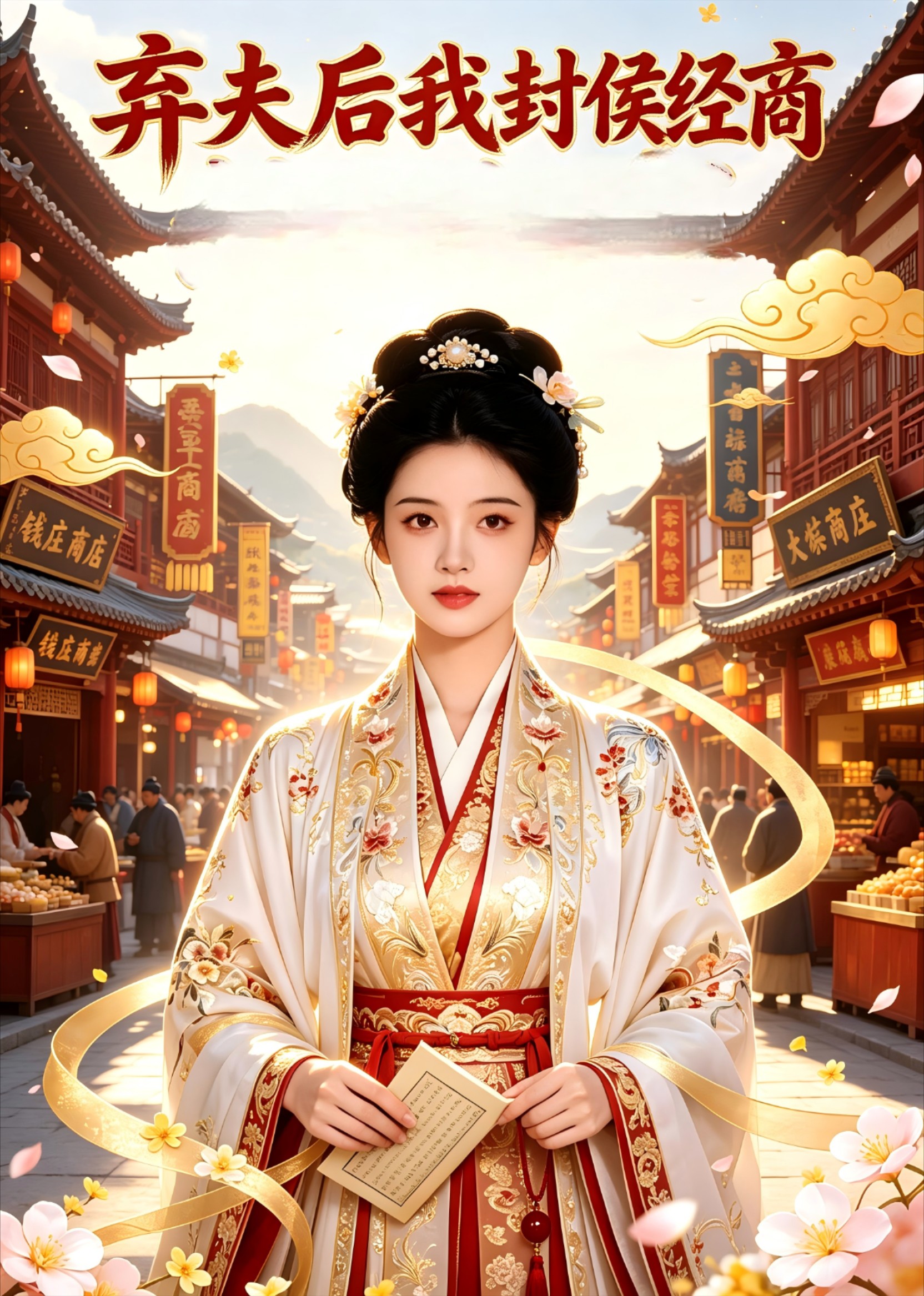 弃夫后我封侯经商封面图