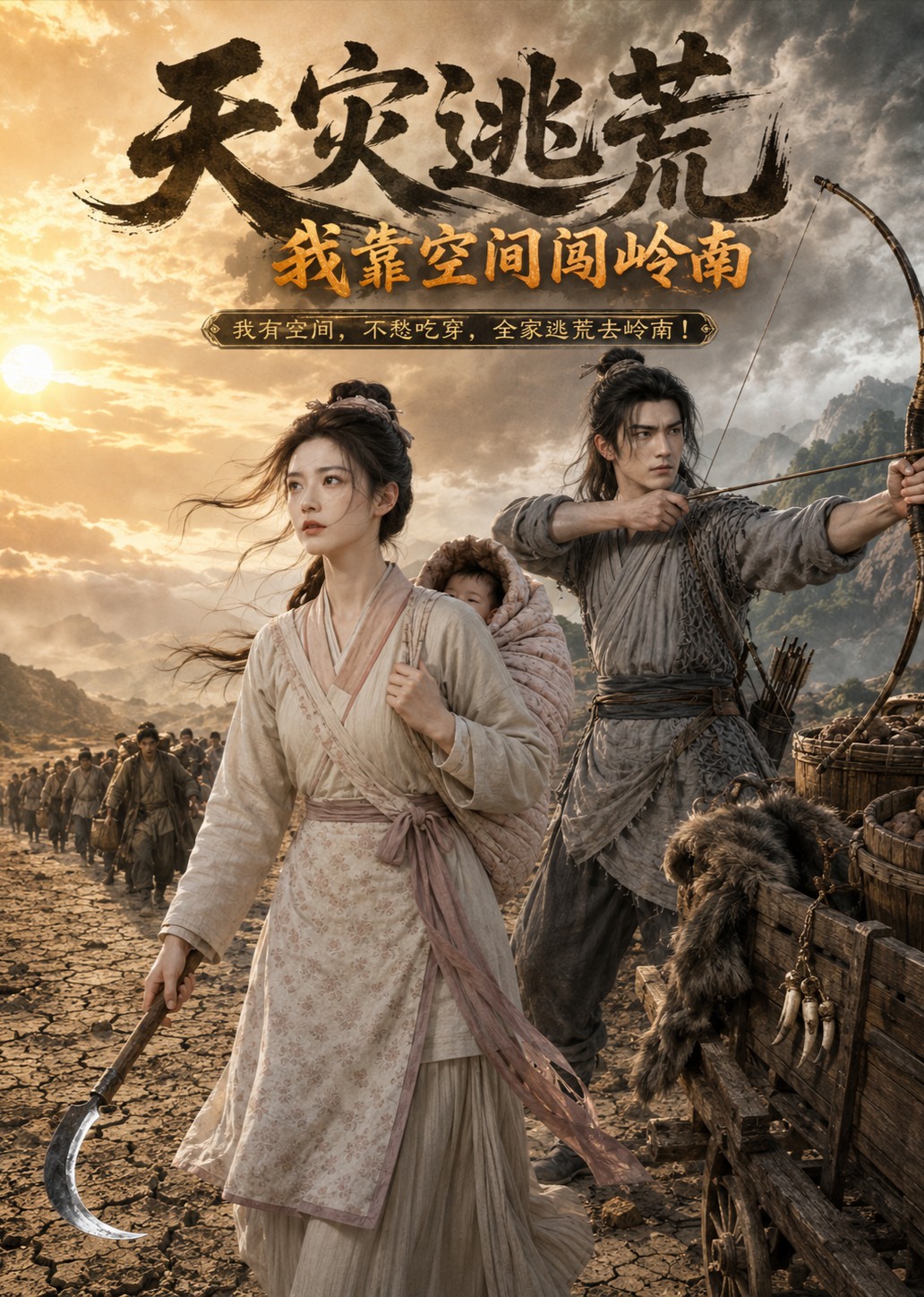 天灾逃荒：我靠空间闯岭南封面图