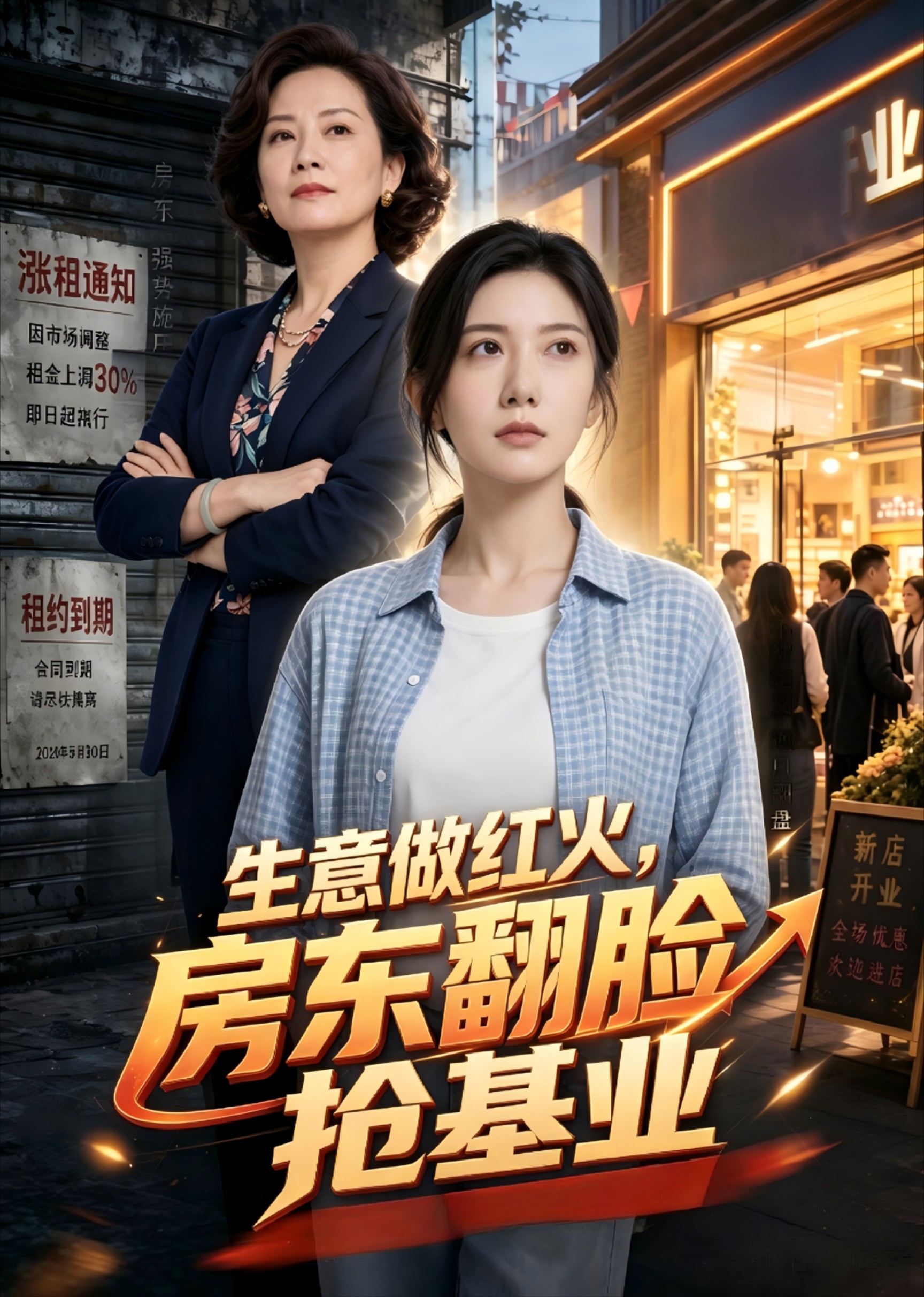 生意做红火，房东翻脸抢基业