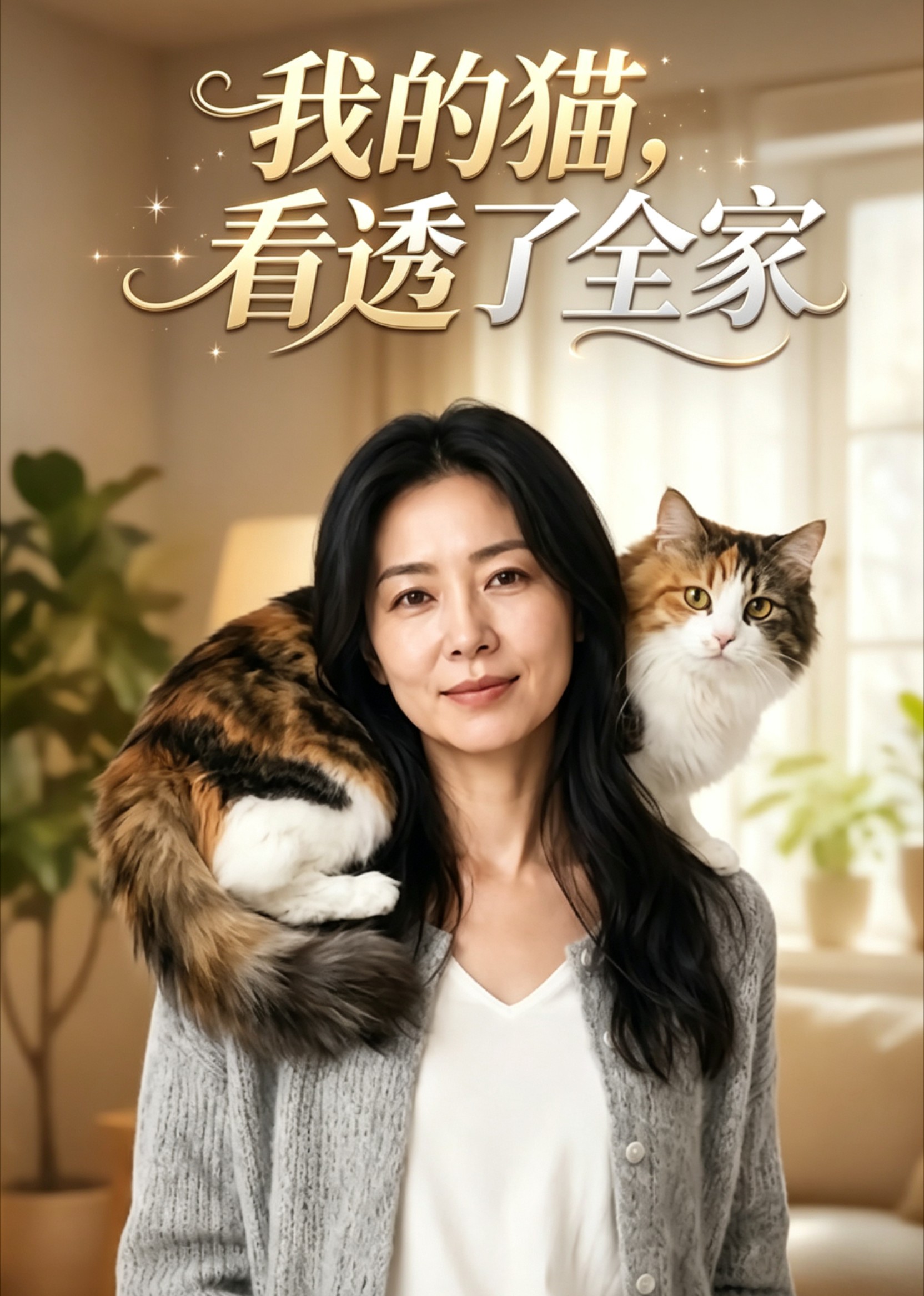 我的猫，看透了全家
