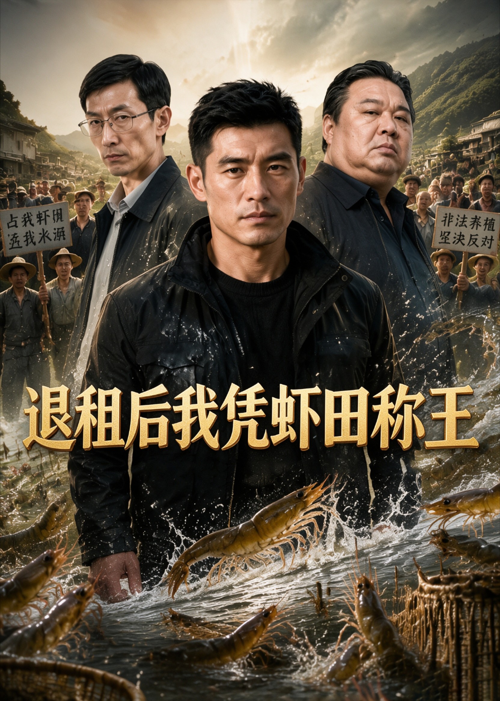 退租后我凭虾田称王封面图