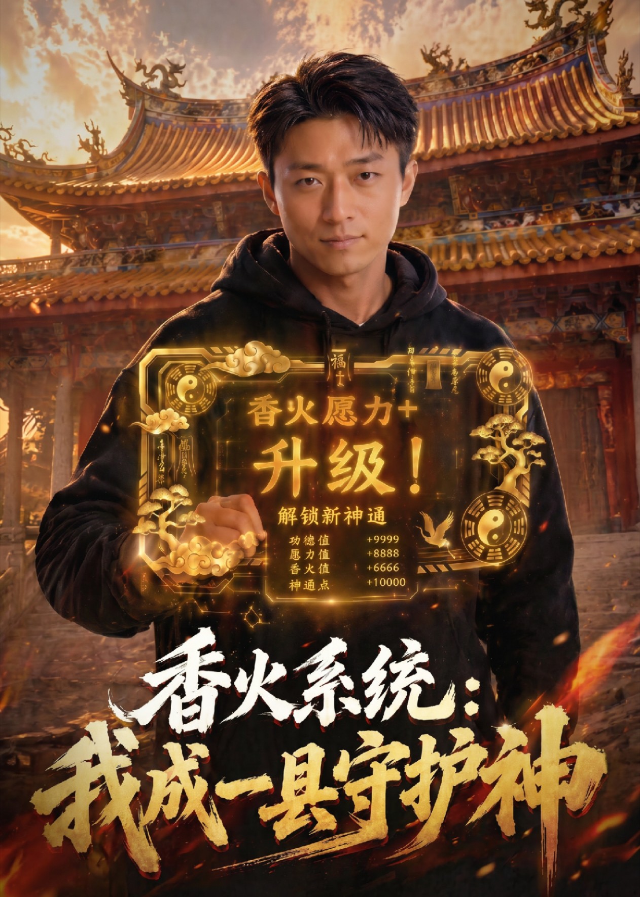 香火系统：我成一县守护神