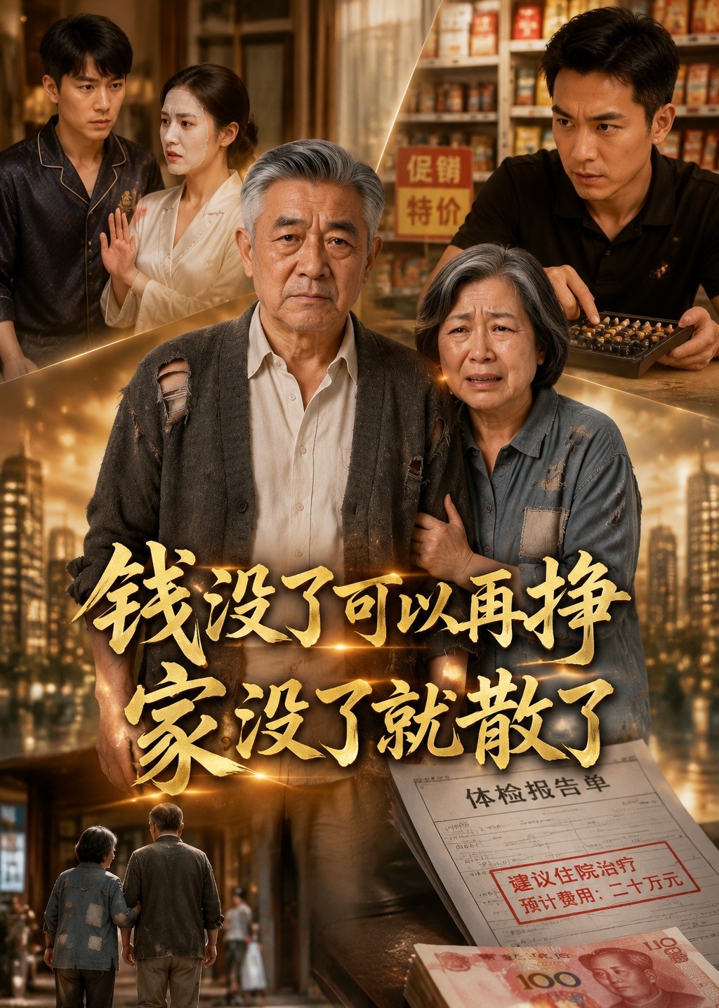 钱没了可以再挣，家没了就散了