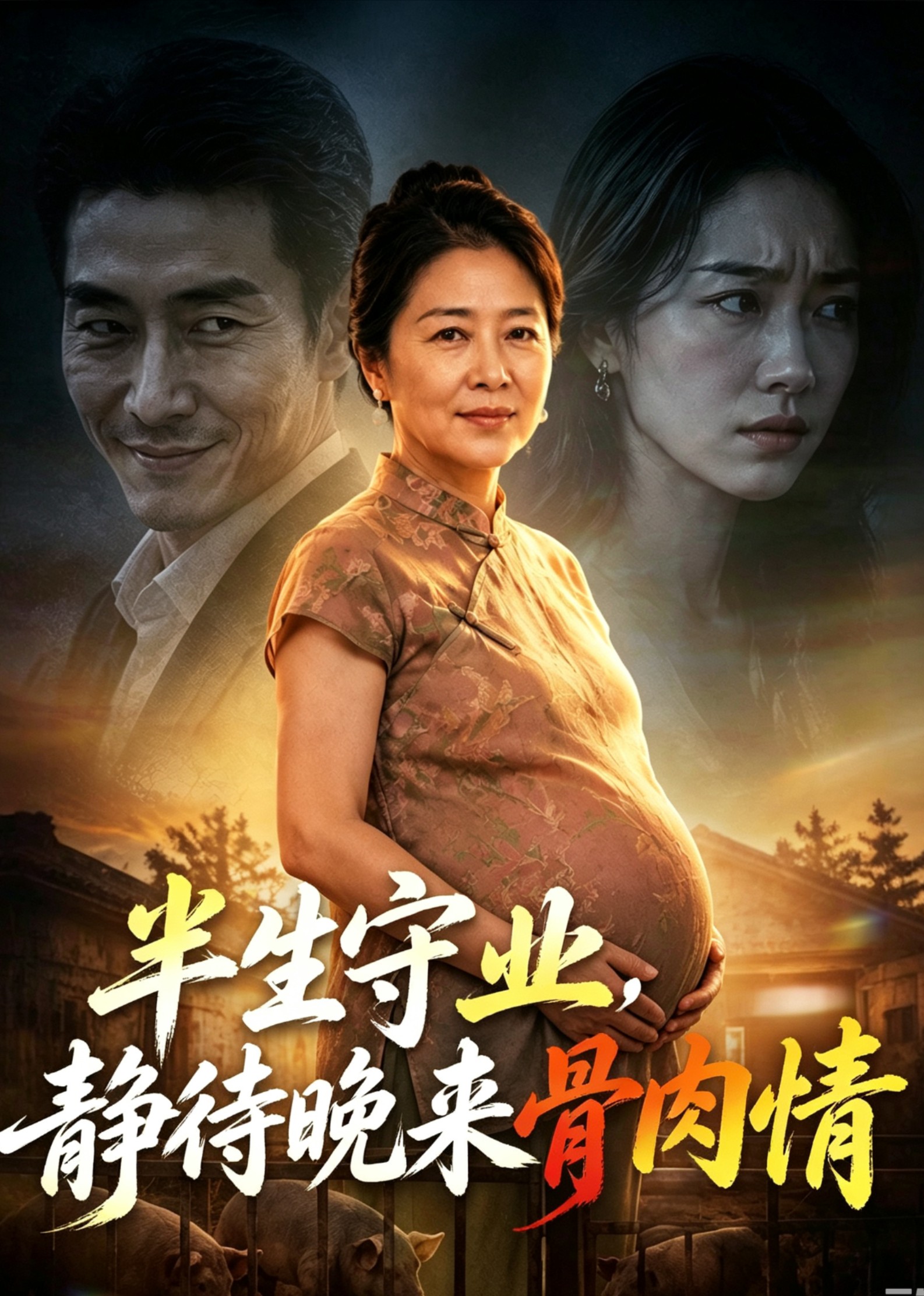 半生守业，静待晚来骨肉情