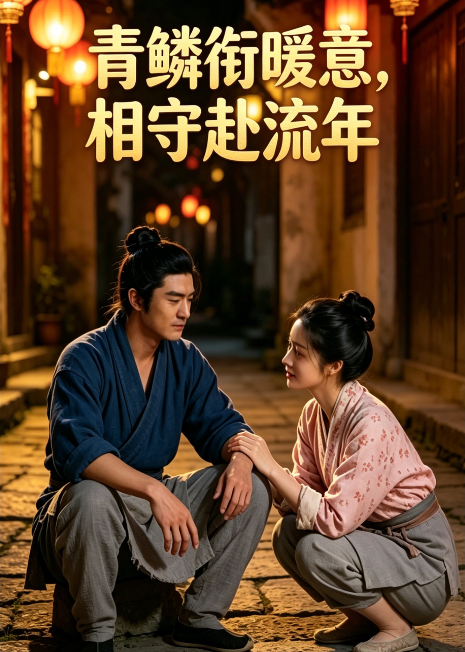 青鳞衔暖意，相守赴流年