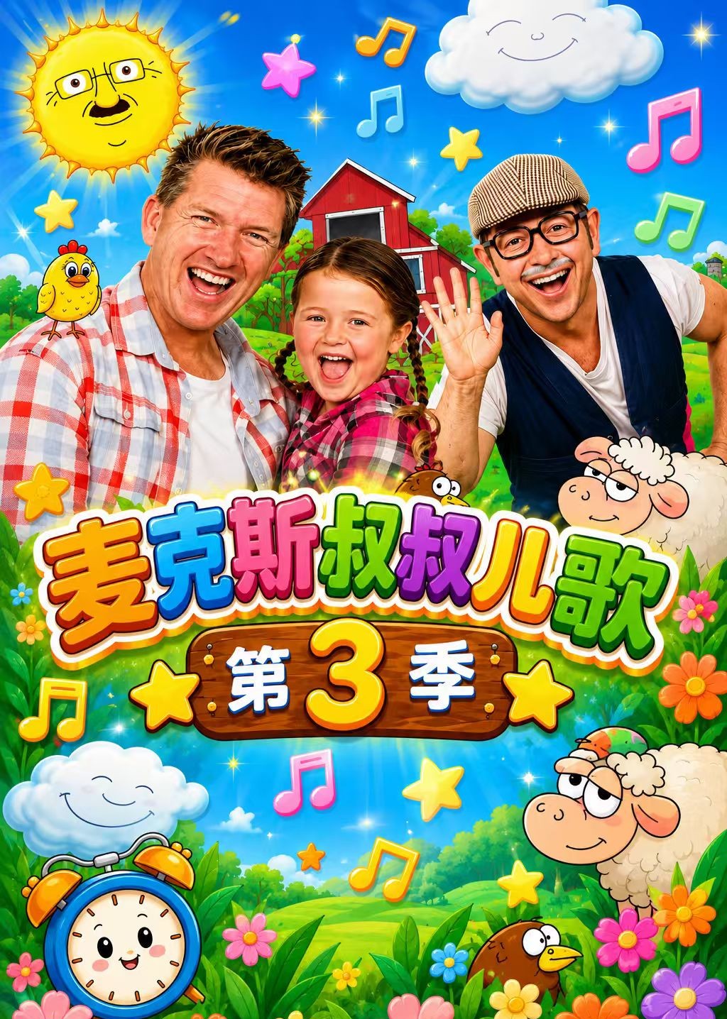 麦克斯叔叔儿歌 第三季封面图