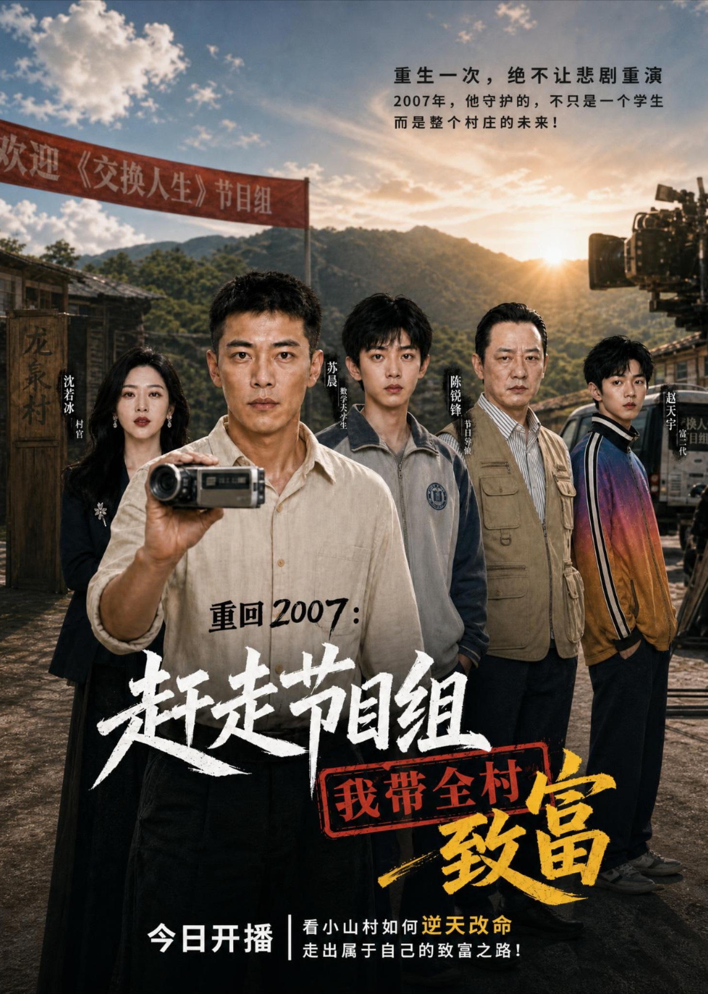 重回2007：赶走节目组，我带全村致富封面图