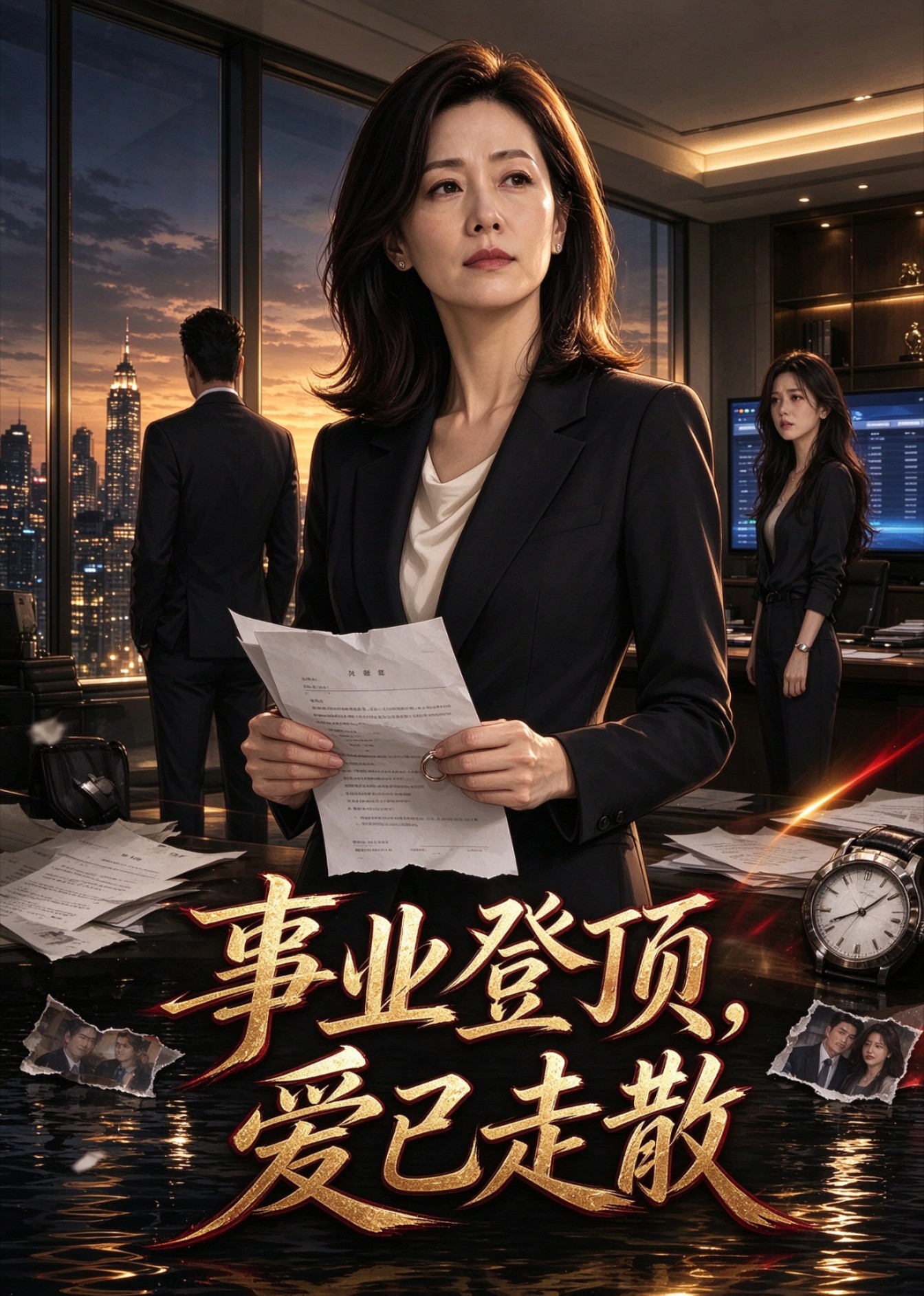事业登顶，爱已走散封面图