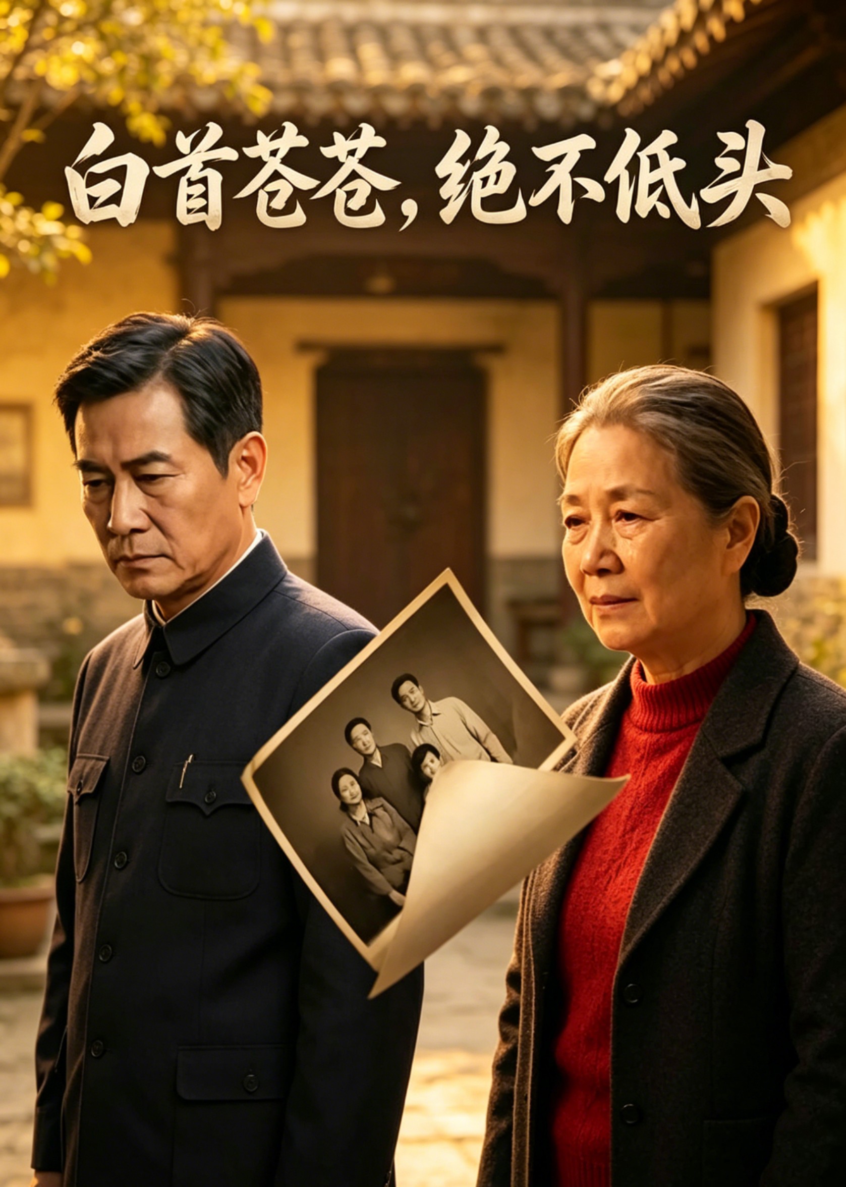 白首苍苍，绝不低头