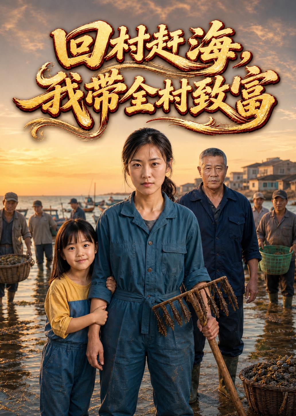 回村赶海，我带全村致富