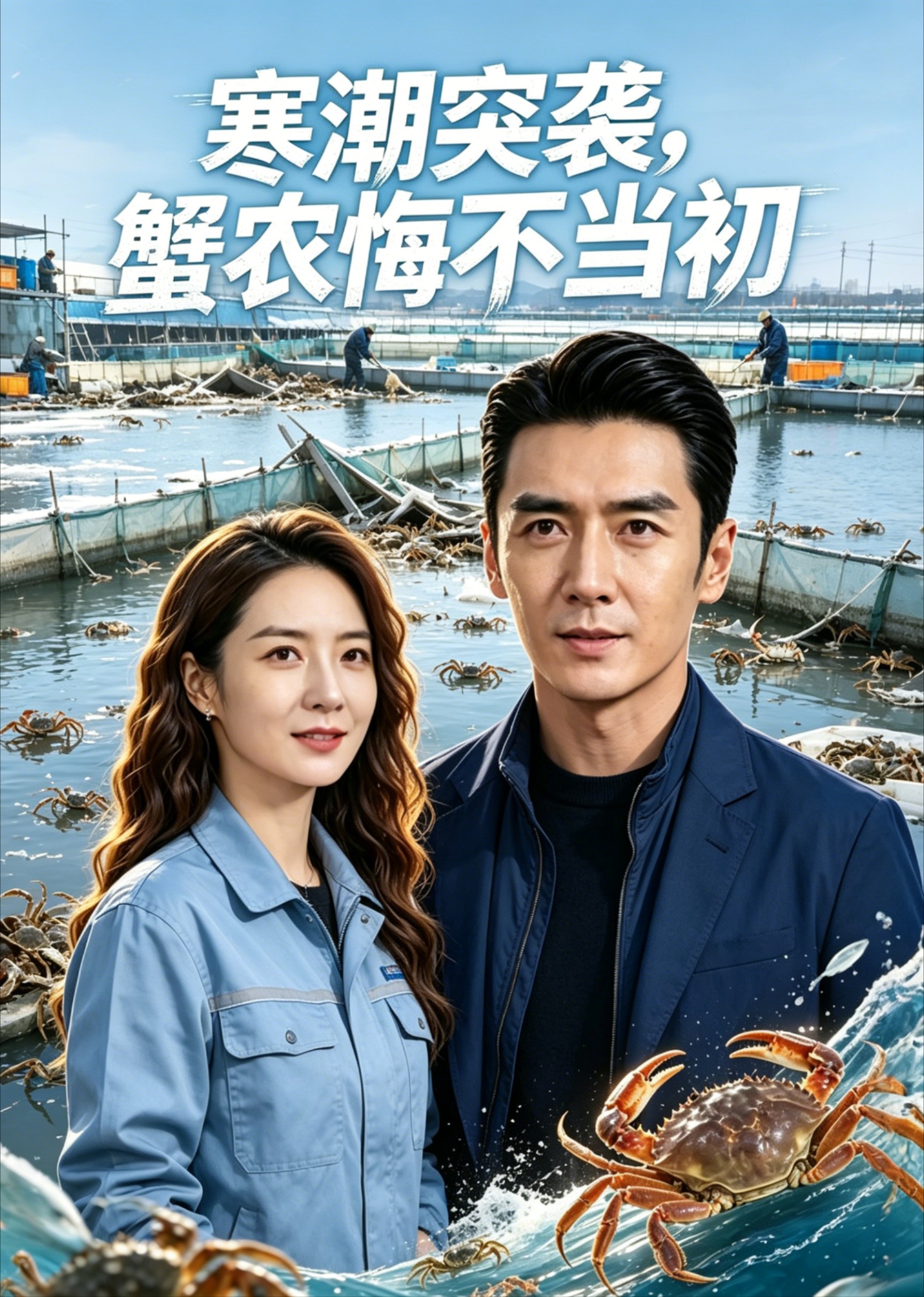 寒潮突袭，蟹农悔不当初
