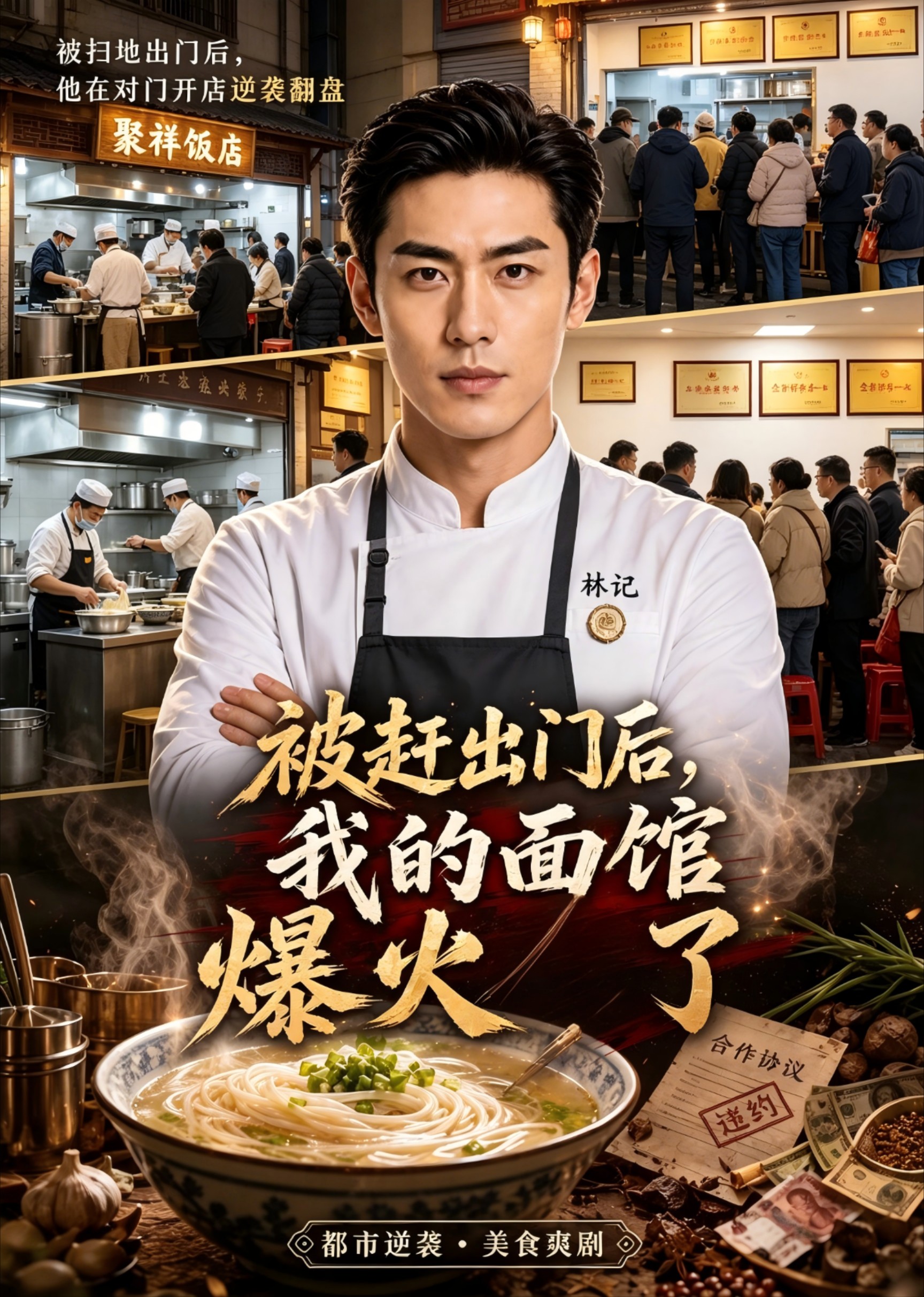 被赶出门后，我的面馆爆火了