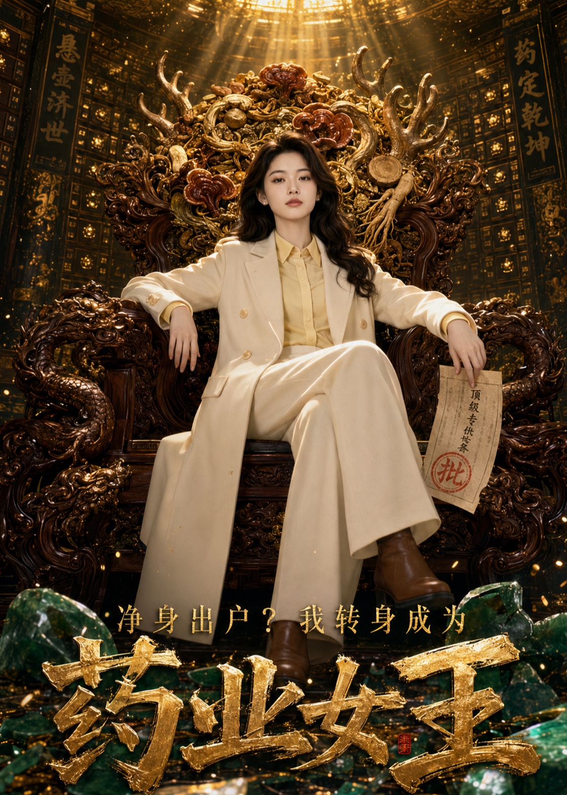 净身出户？我转身成为药业女王