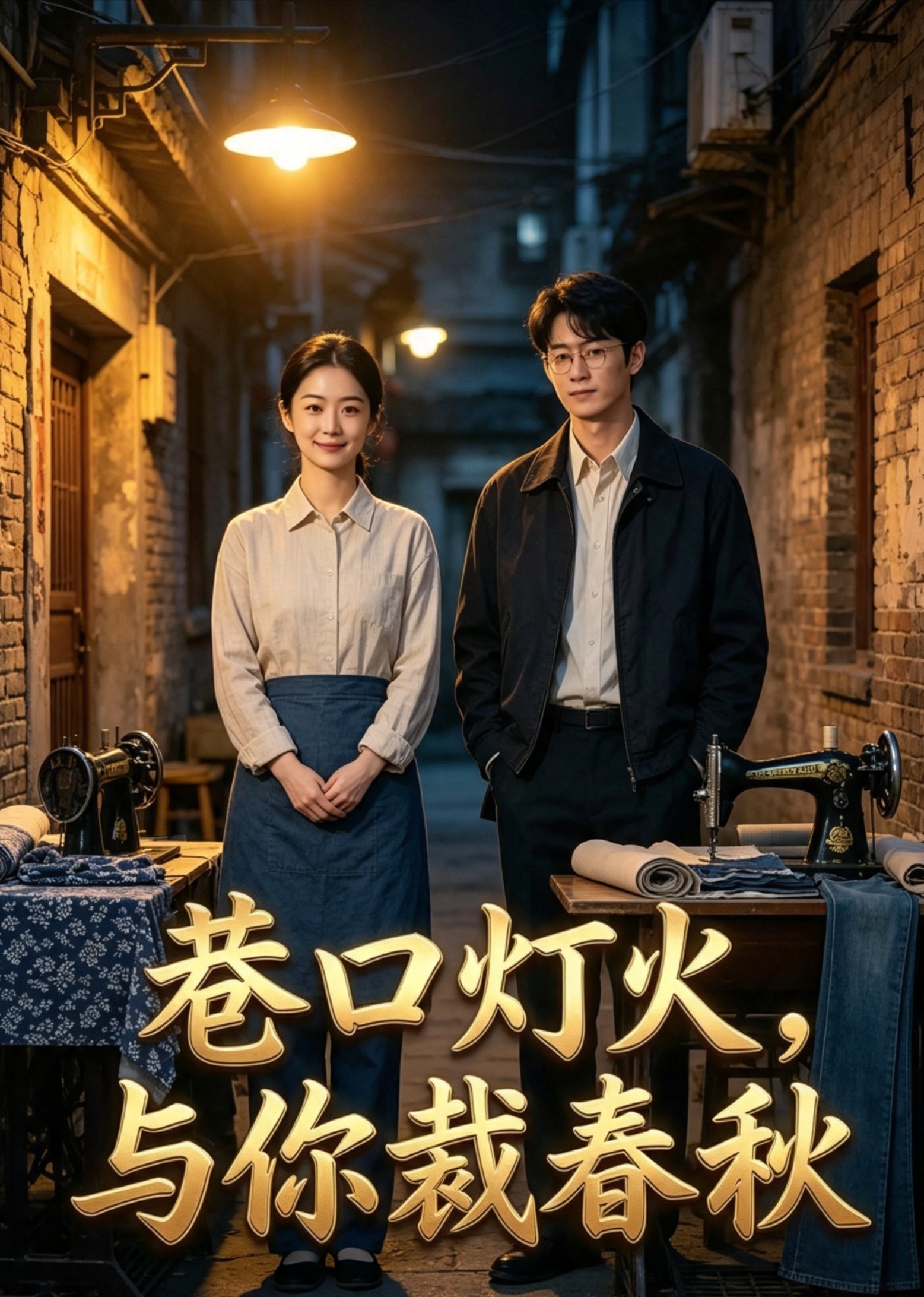巷口灯火，与你裁春秋封面图