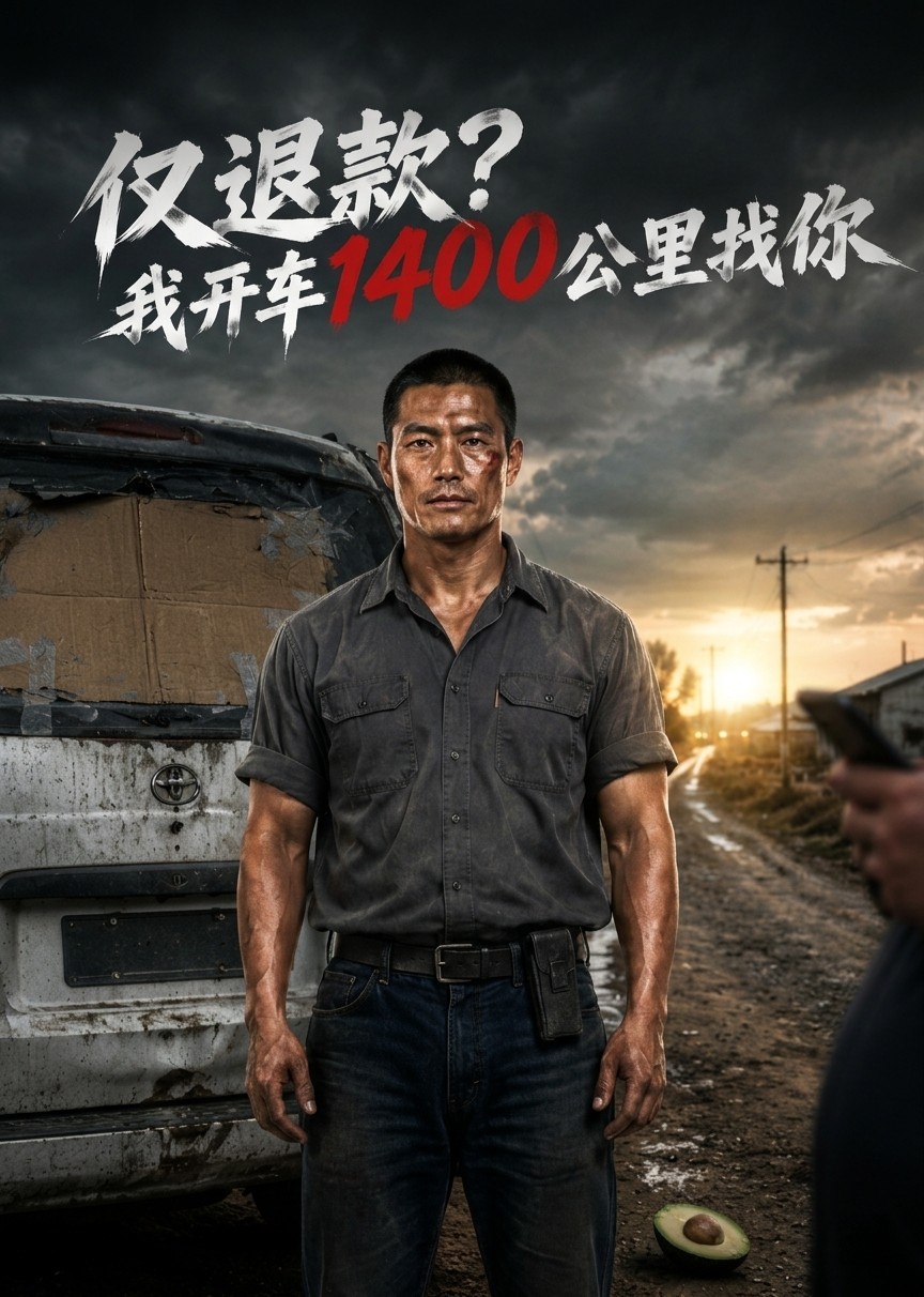 仅退款?我开车1400公里去找你
