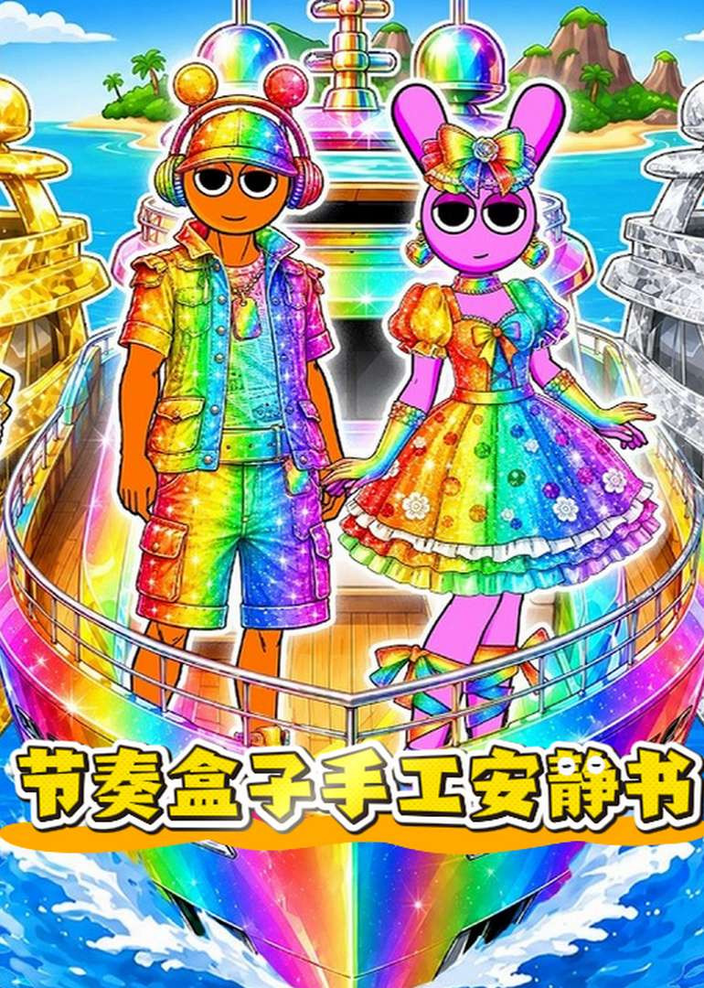 节奏盒子手工安静书封面图