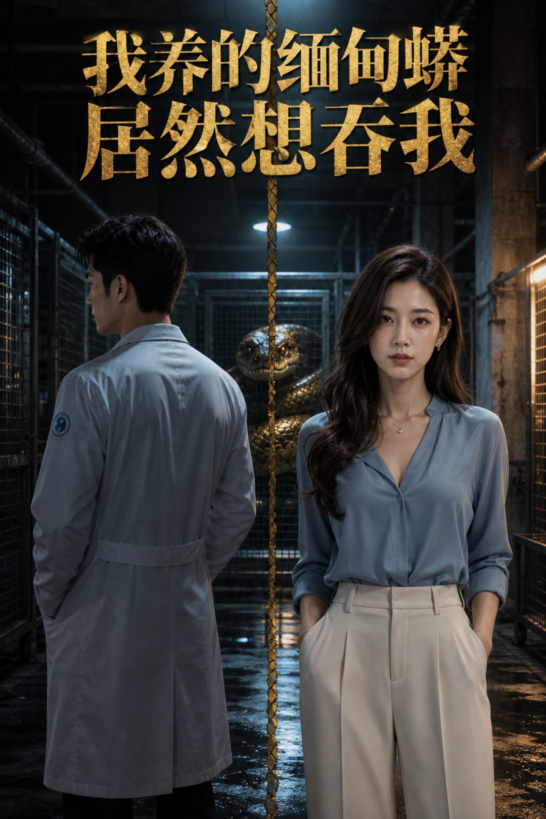 我养的缅甸蟒居然想吞我