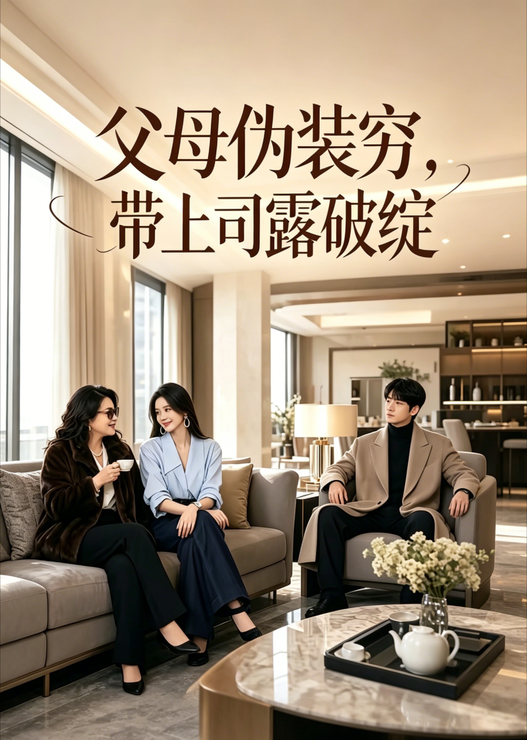 父母伪装穷，带上司露破绽