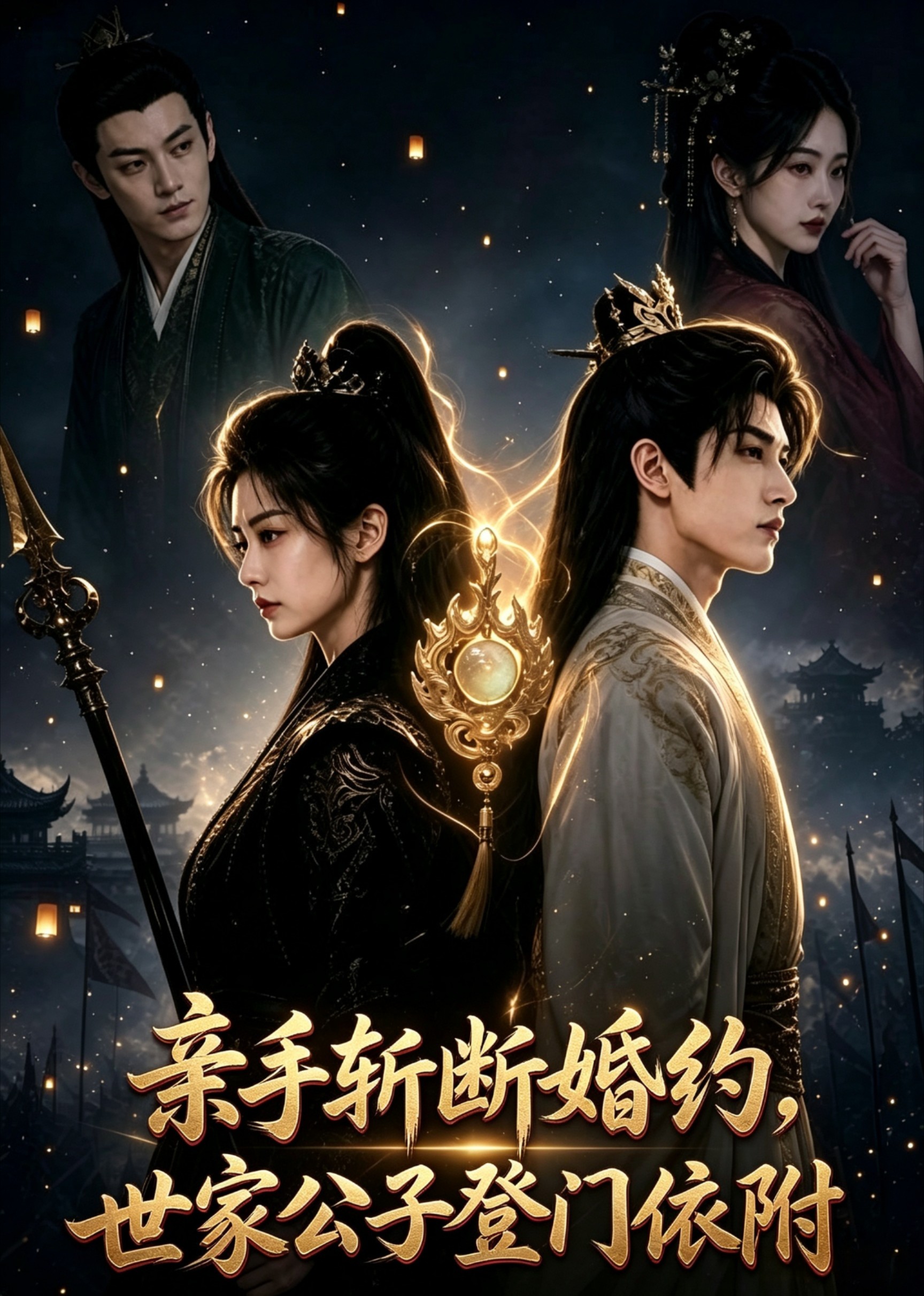 亲手斩断婚约，世家公子登门依附