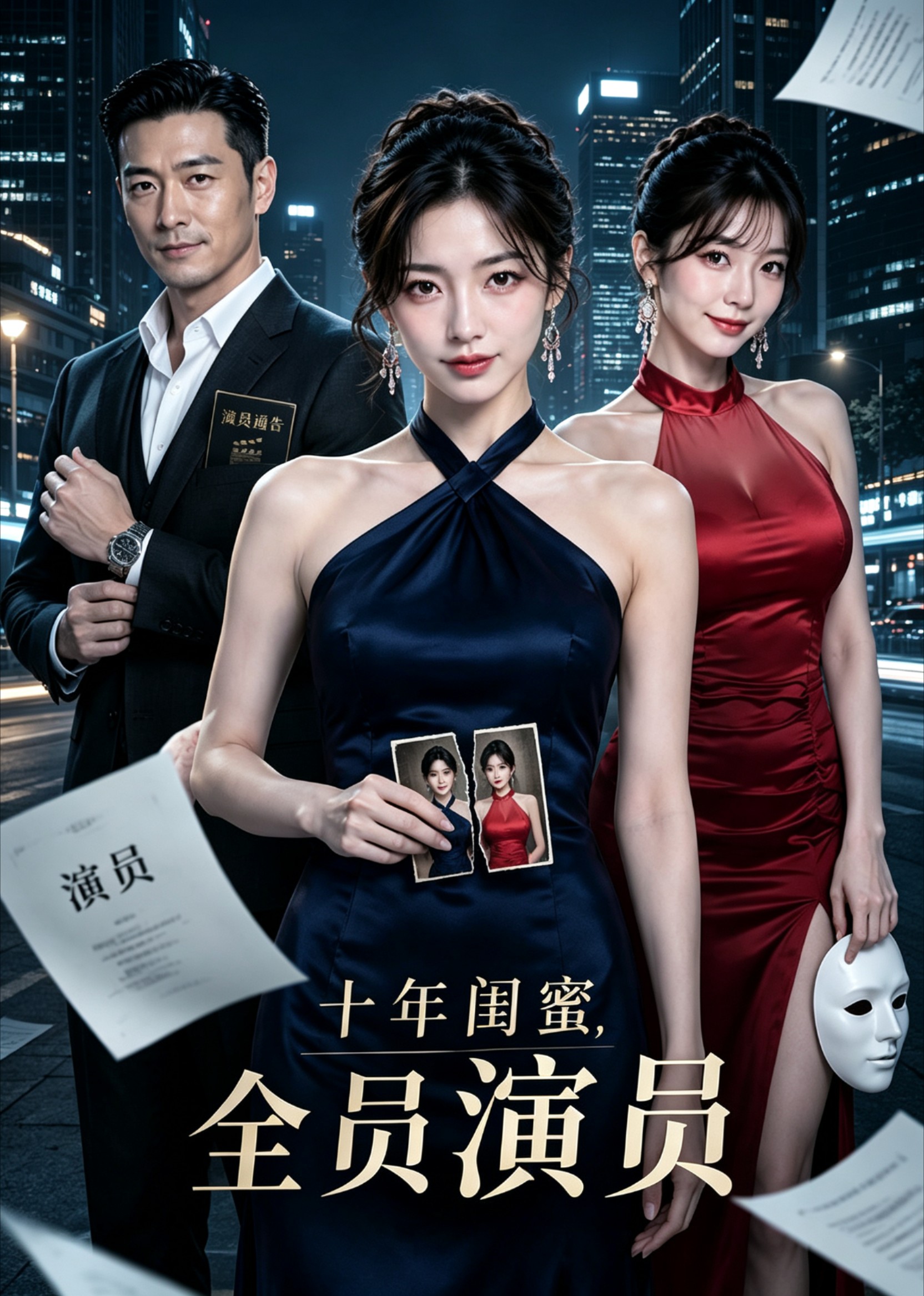 十年闺蜜，全员演员