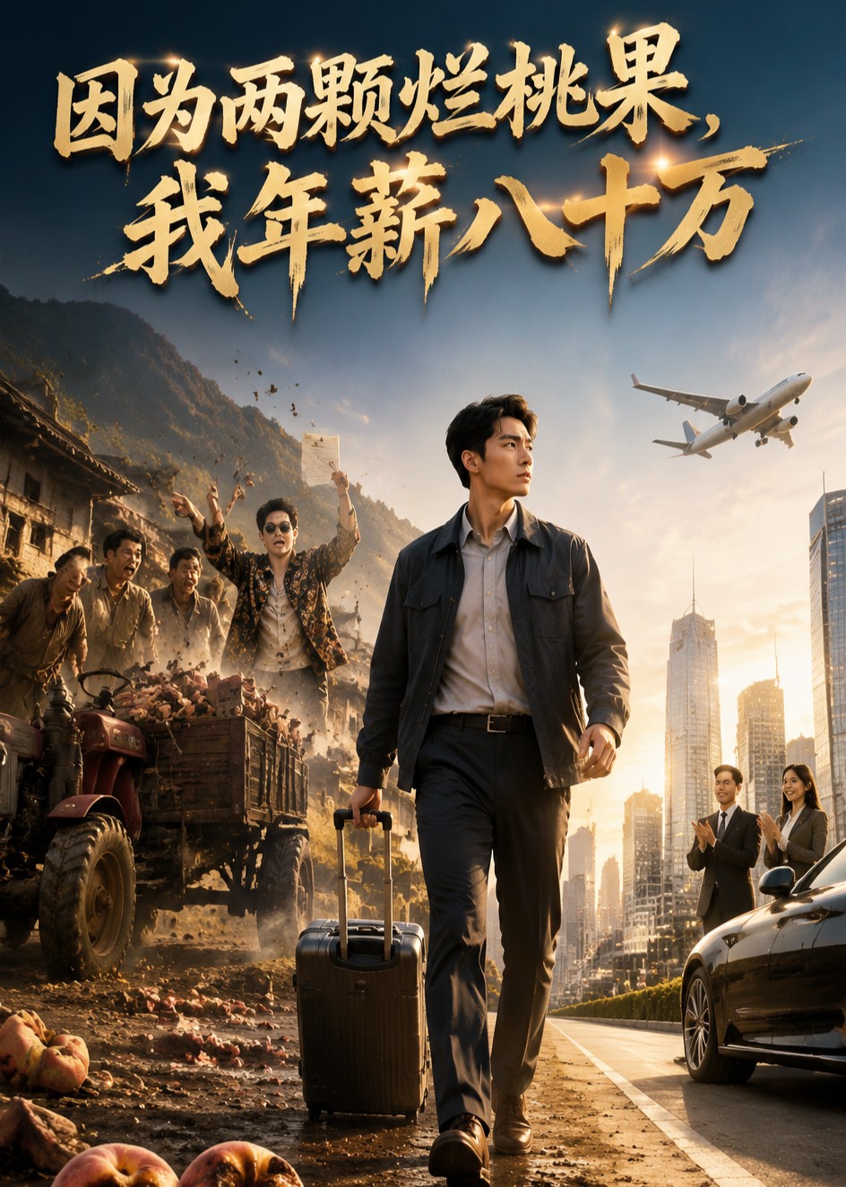 因为两颗烂桃果，我年薪八十万