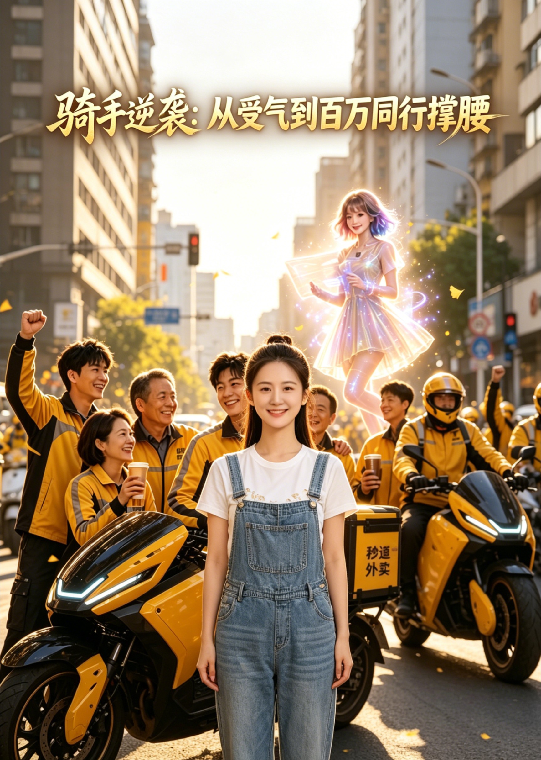 骑手逆袭：从受气到百万同行撑腰