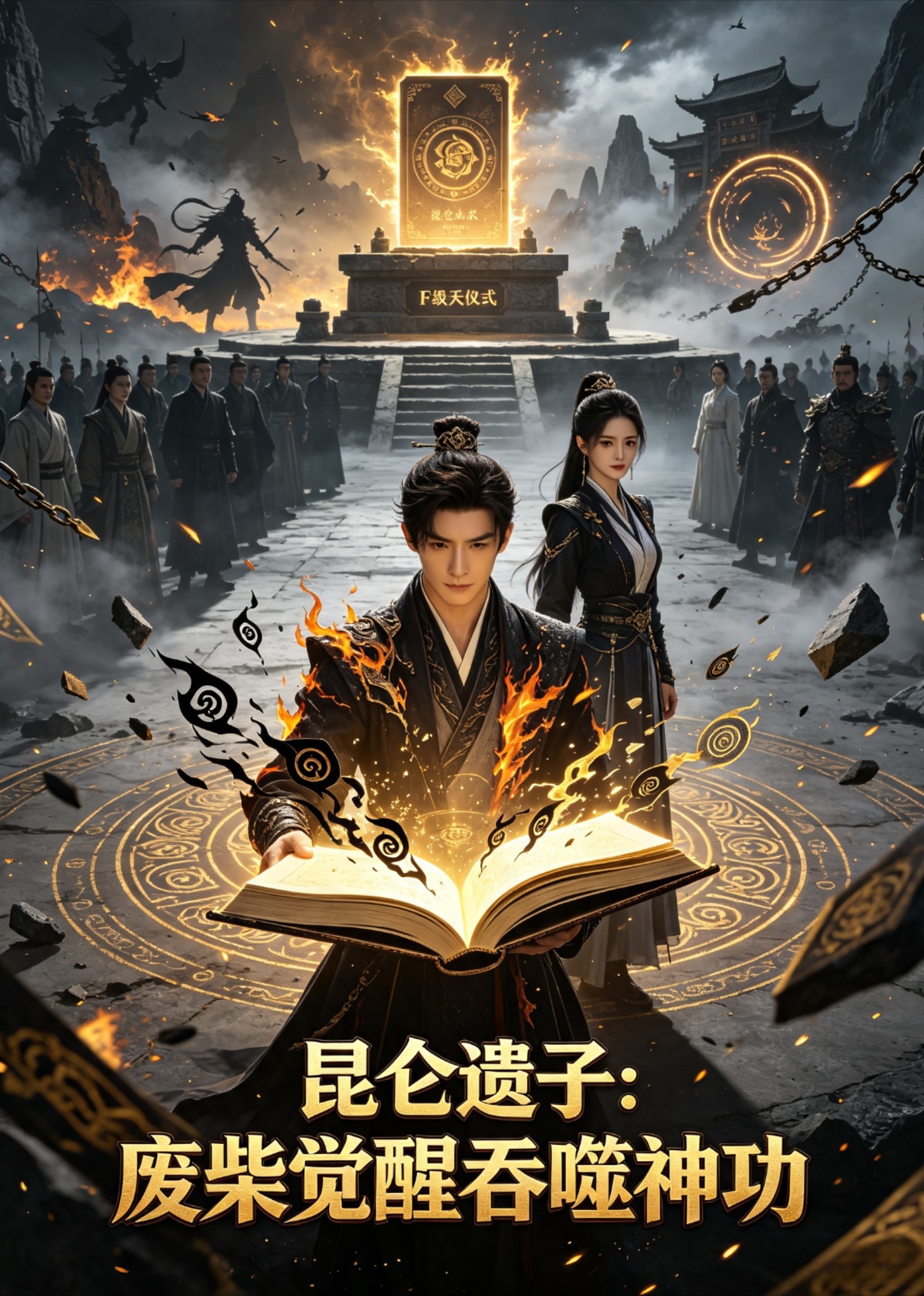 昆仑遗子：废柴觉醒吞噬神功封面图