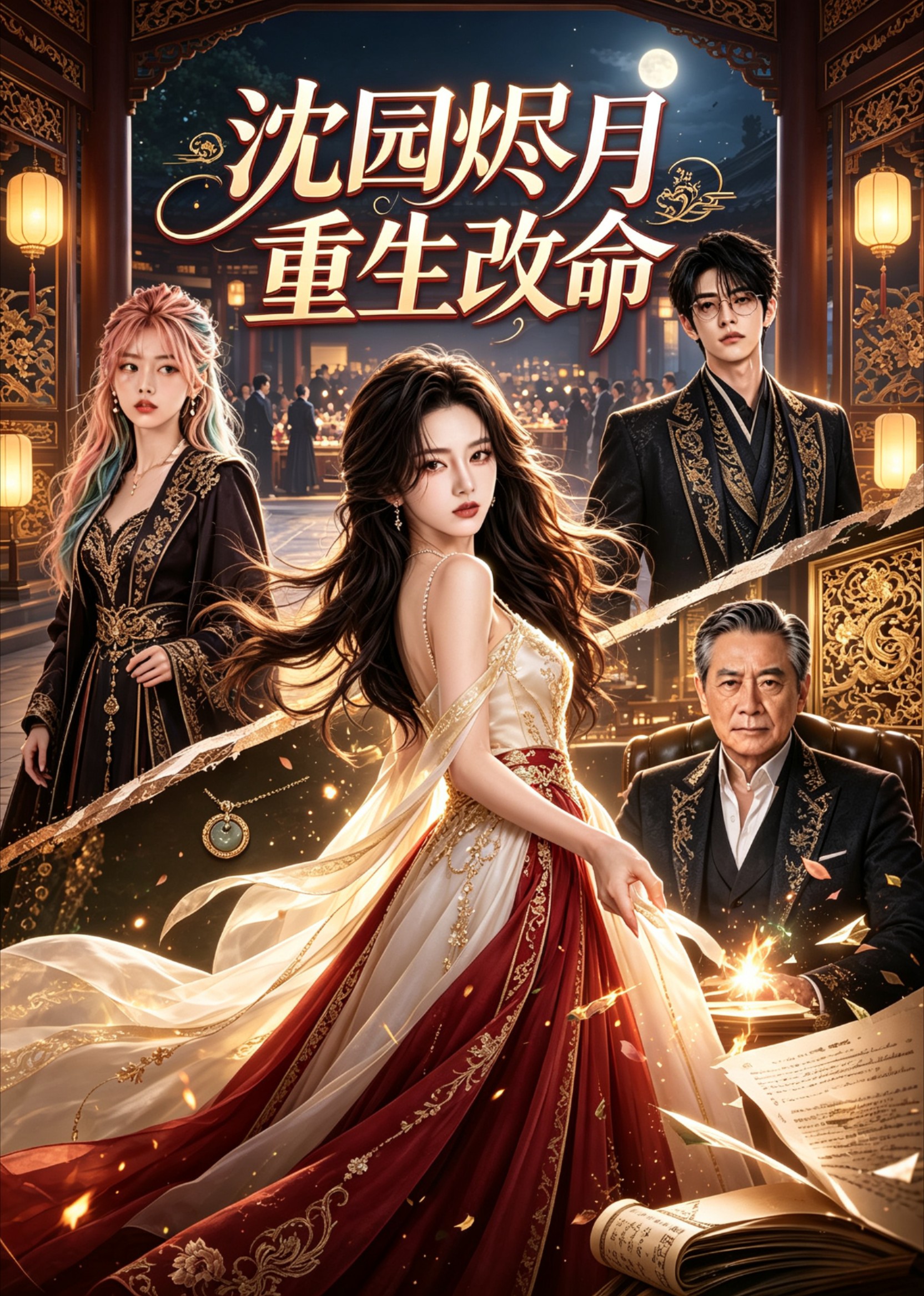 沈园烬月重生改命封面图