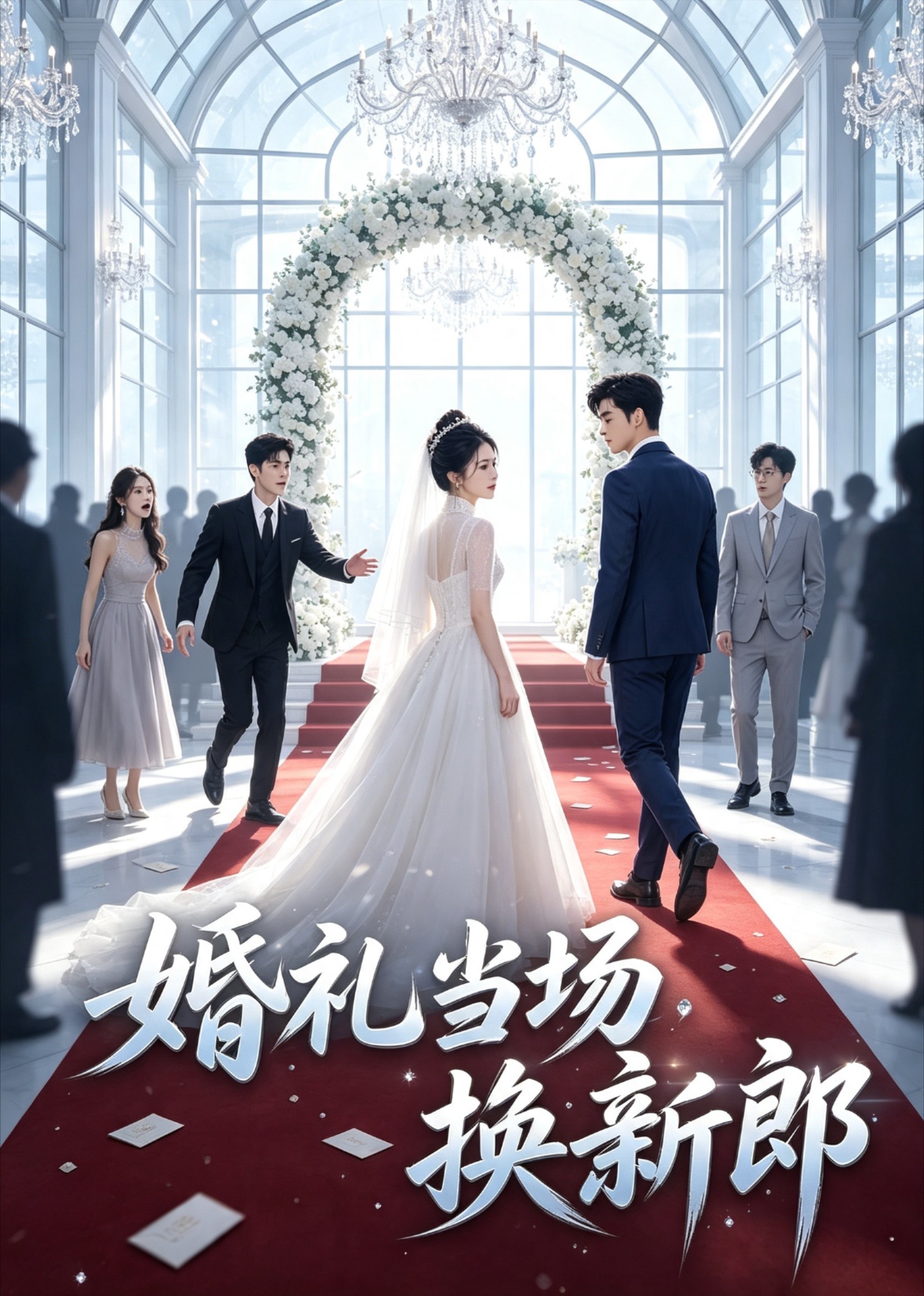婚礼当场换新郎