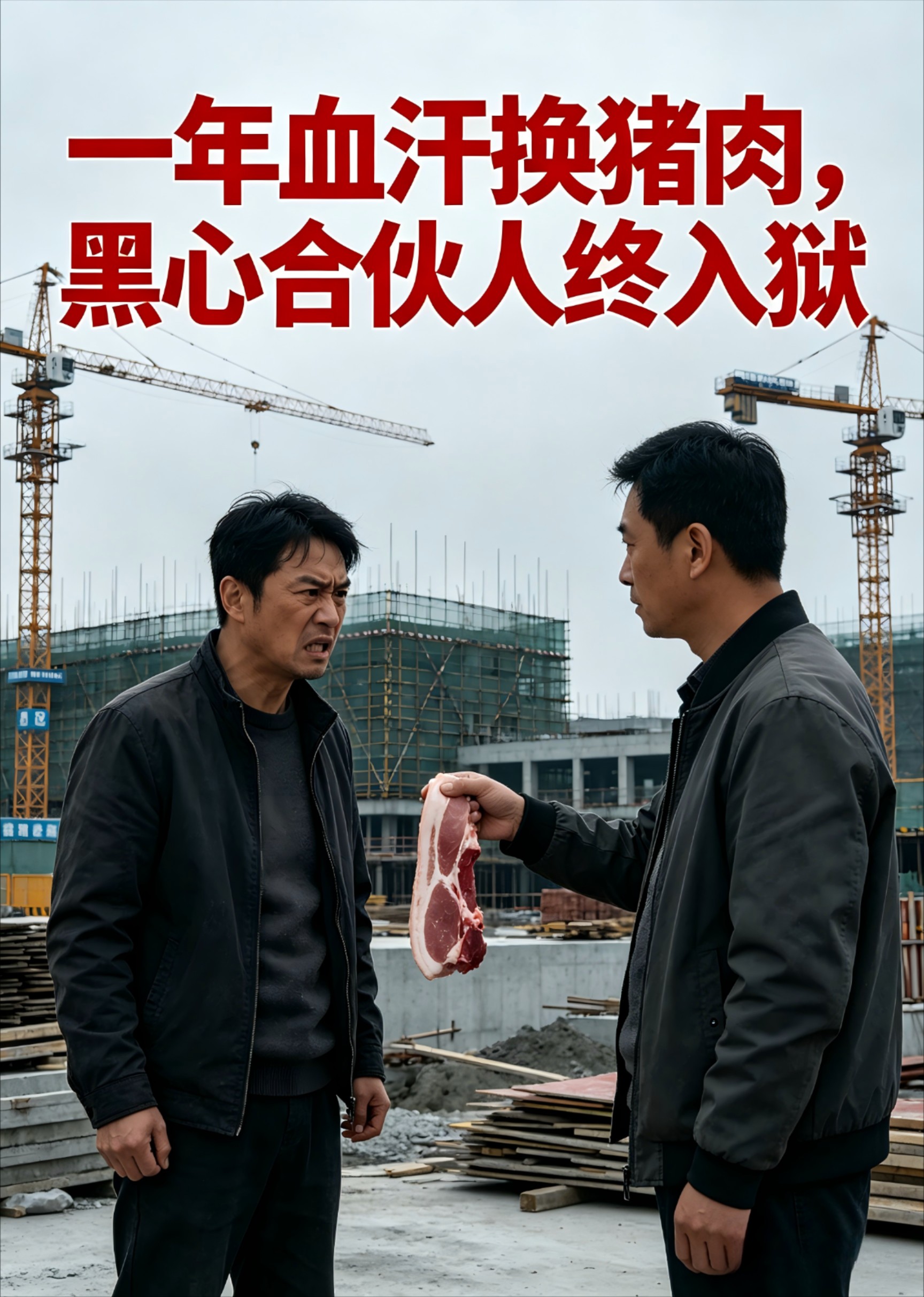 一年血汗换猪肉，黑心合伙人终入狱