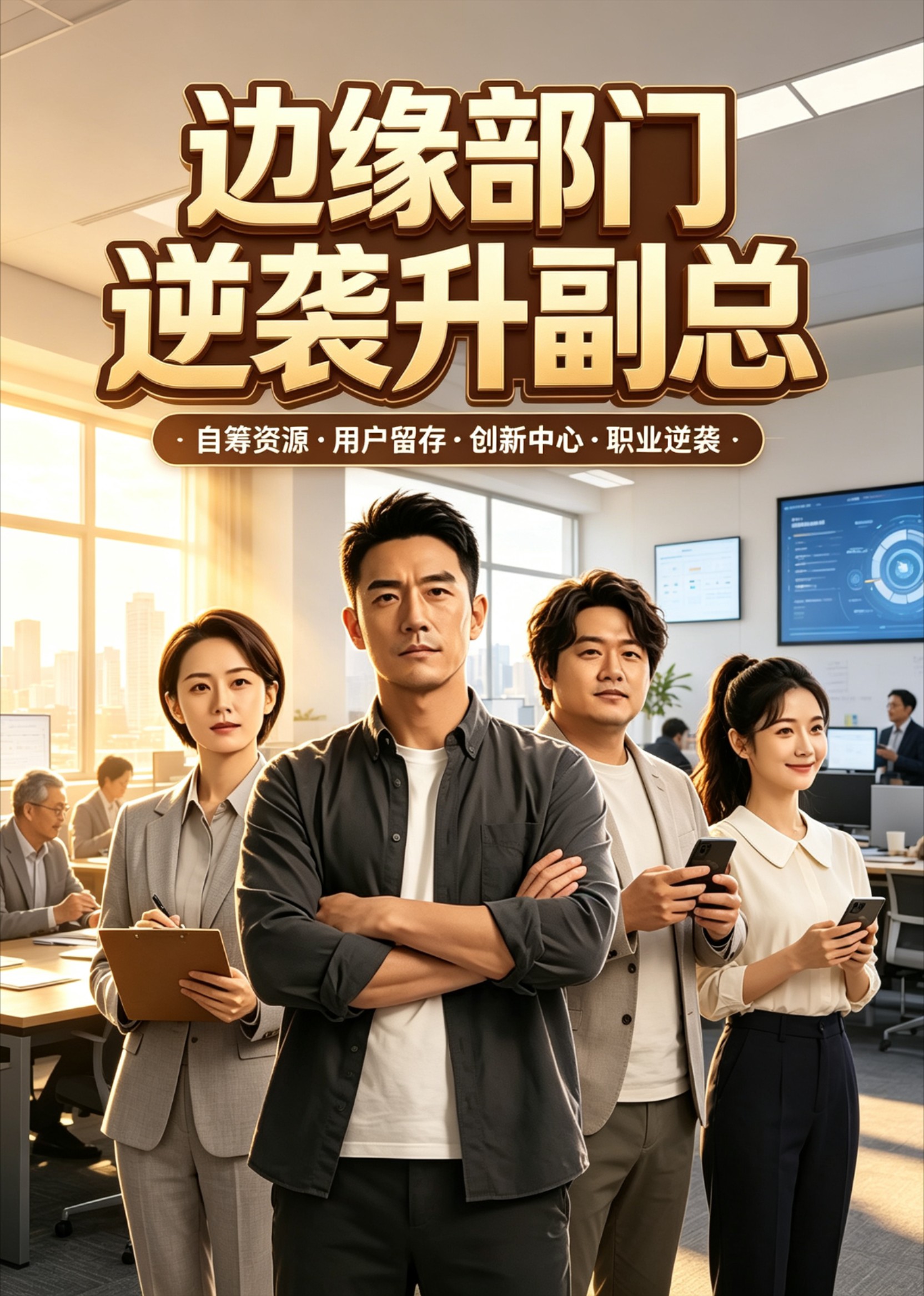 边缘部门逆袭升副总封面图