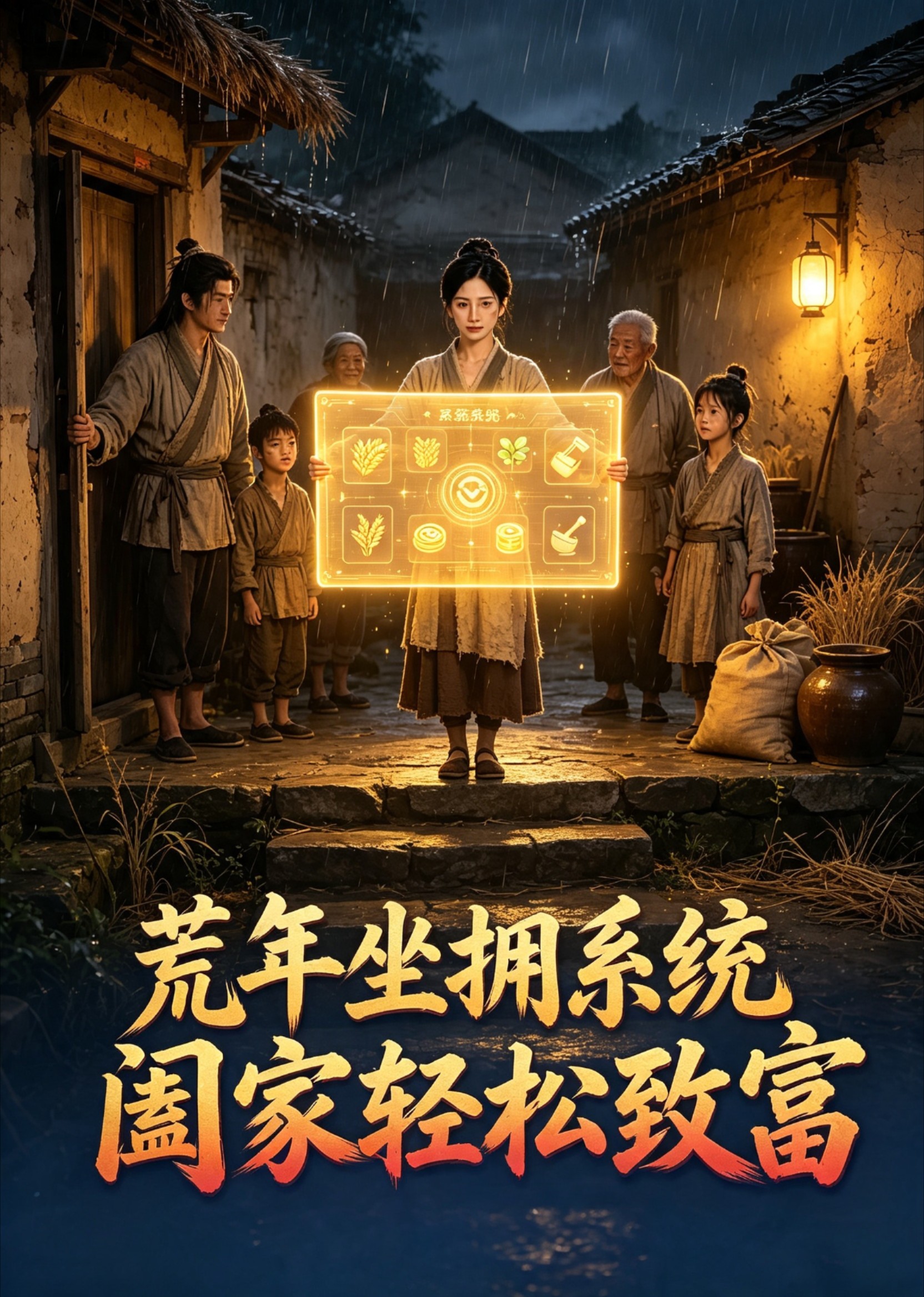 荒年坐拥系统阖家轻松致富封面图