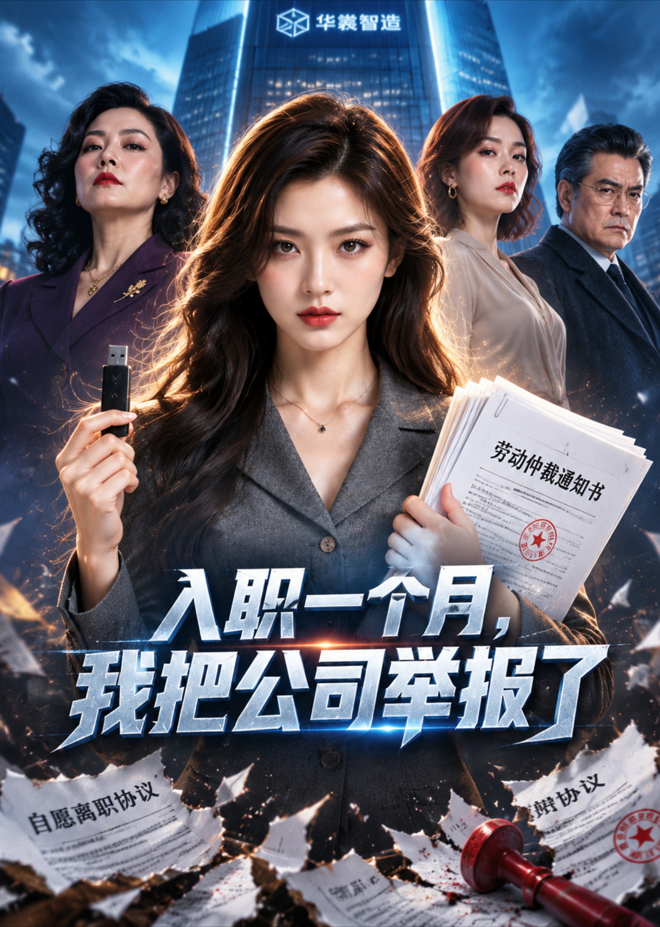 入职一个月，我把公司举报了封面图