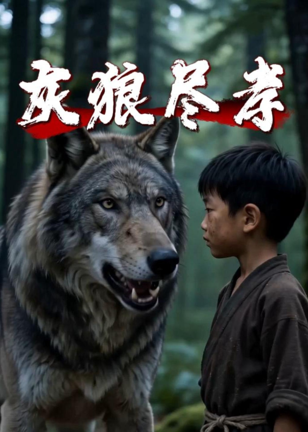 灰狼尽孝
