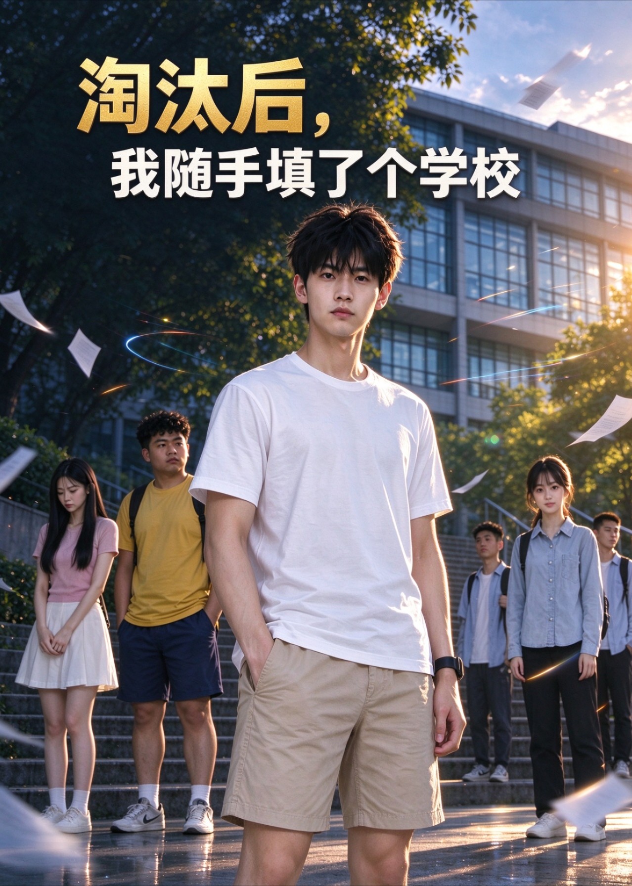 淘汰后，我随手填了个学校封面图