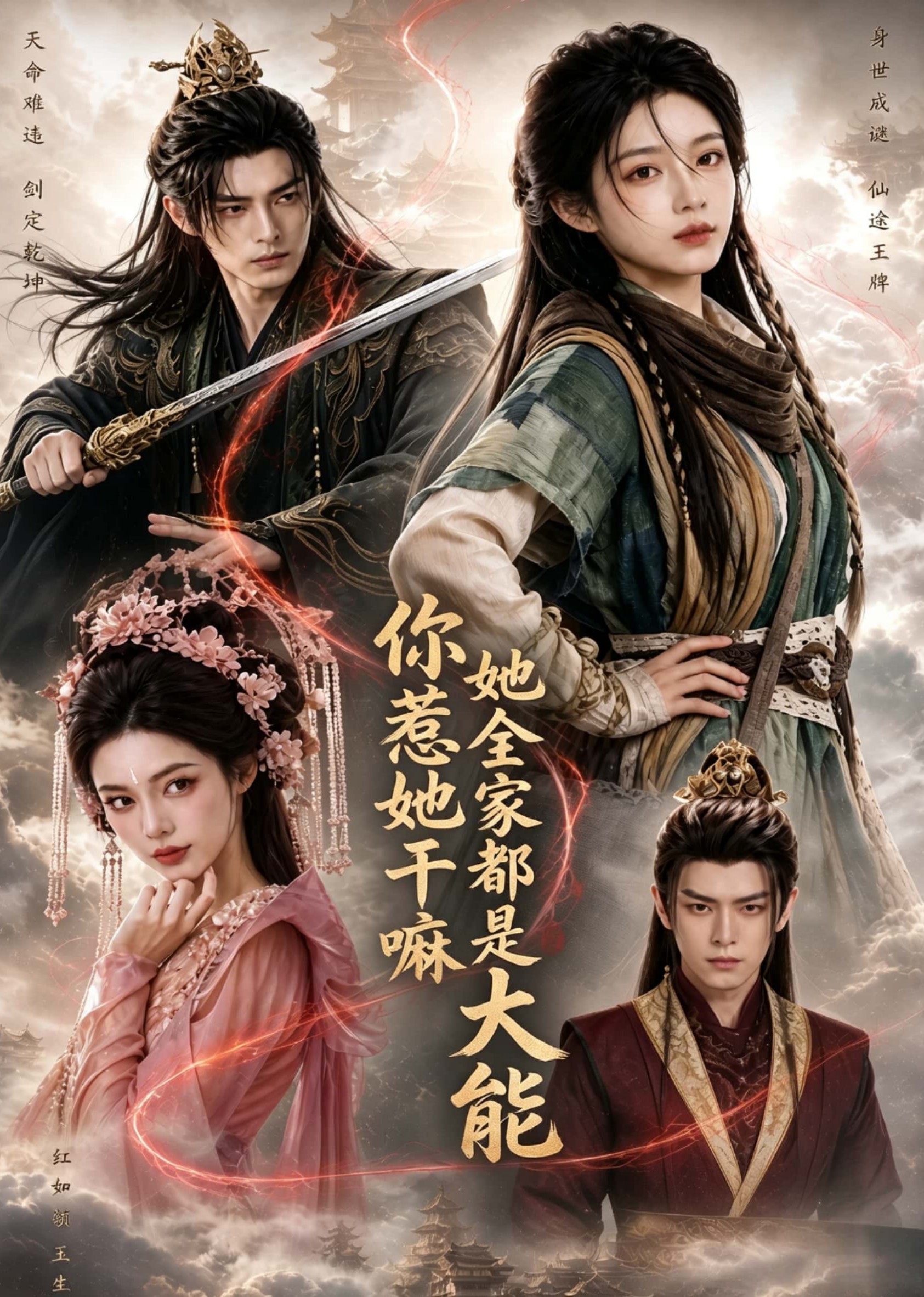 你惹她干嘛，她全家都是大能